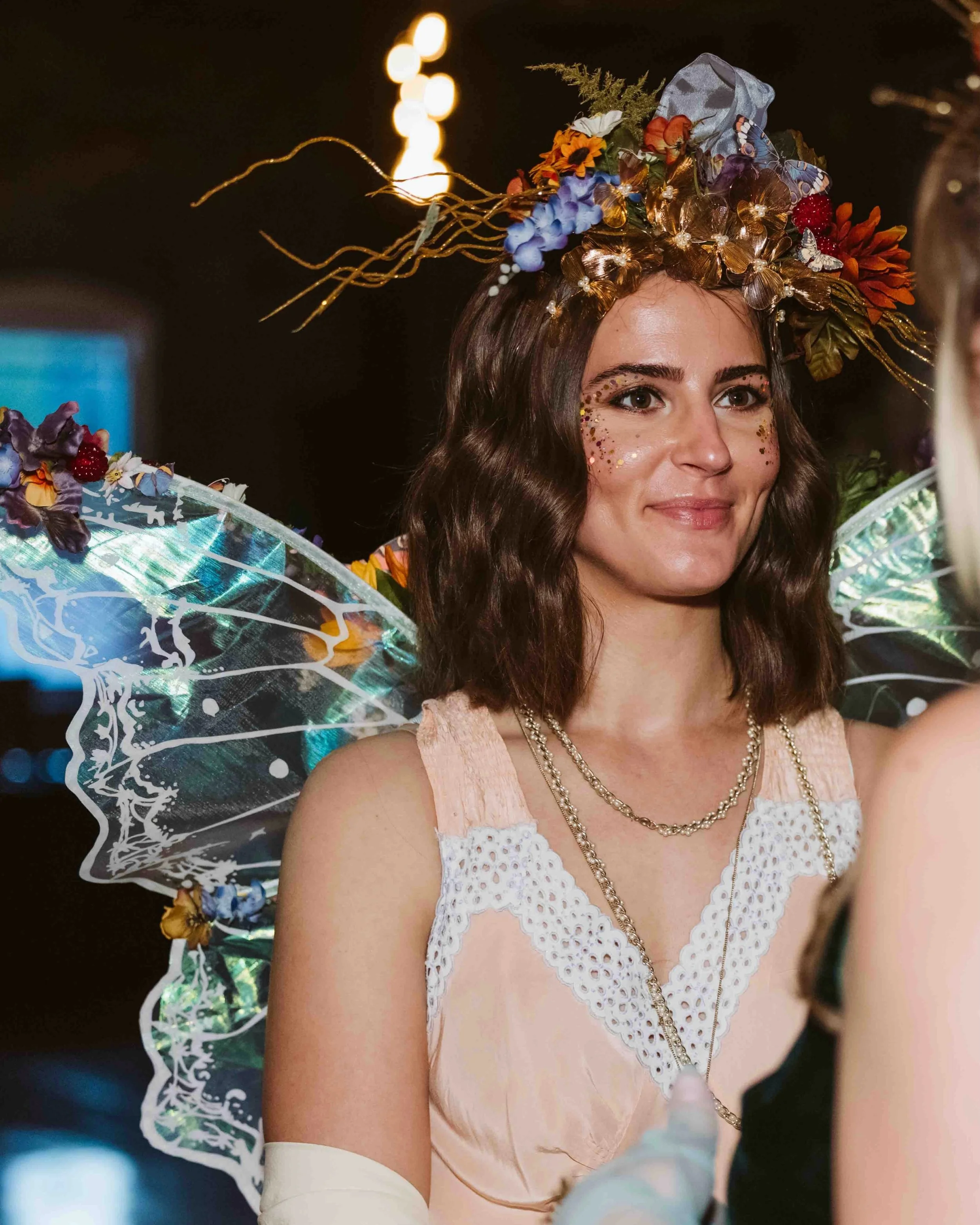 Sometimes you need a &ldquo;just because&rdquo; post.

This one is just because I went HAM with super glue, fake florals, butterflies, and gold wire to make a 1920s art nouveau meets nature costume for a fun night out.

That is all 🦋