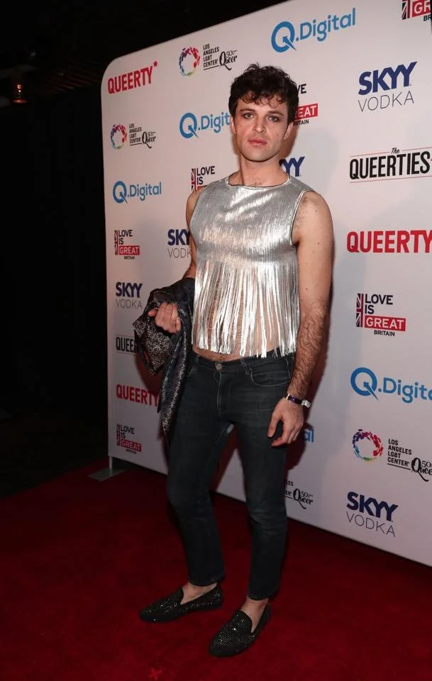Natti Vogel on the red carpet 