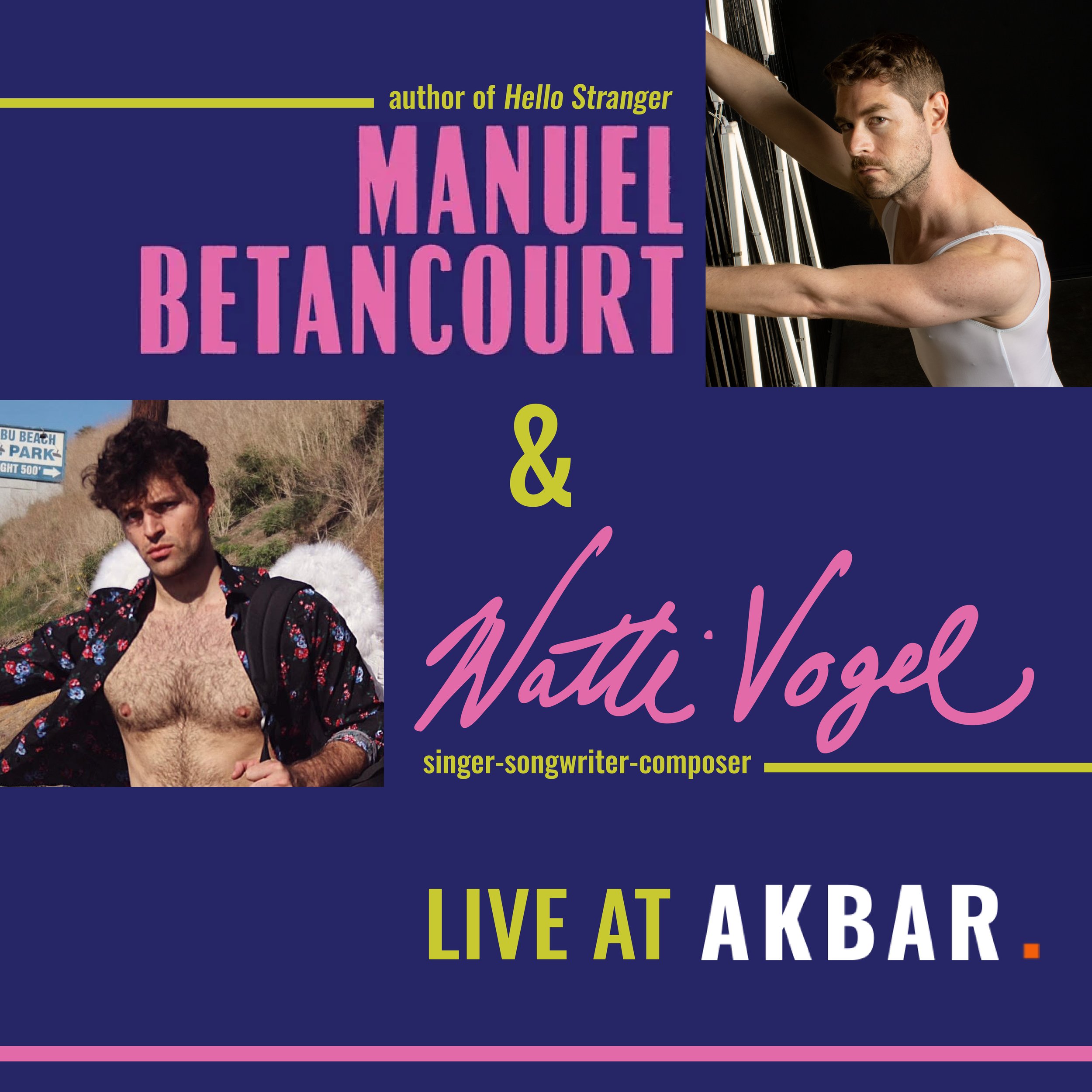 AKBAR with Manuel Betancourt • 3.22.26