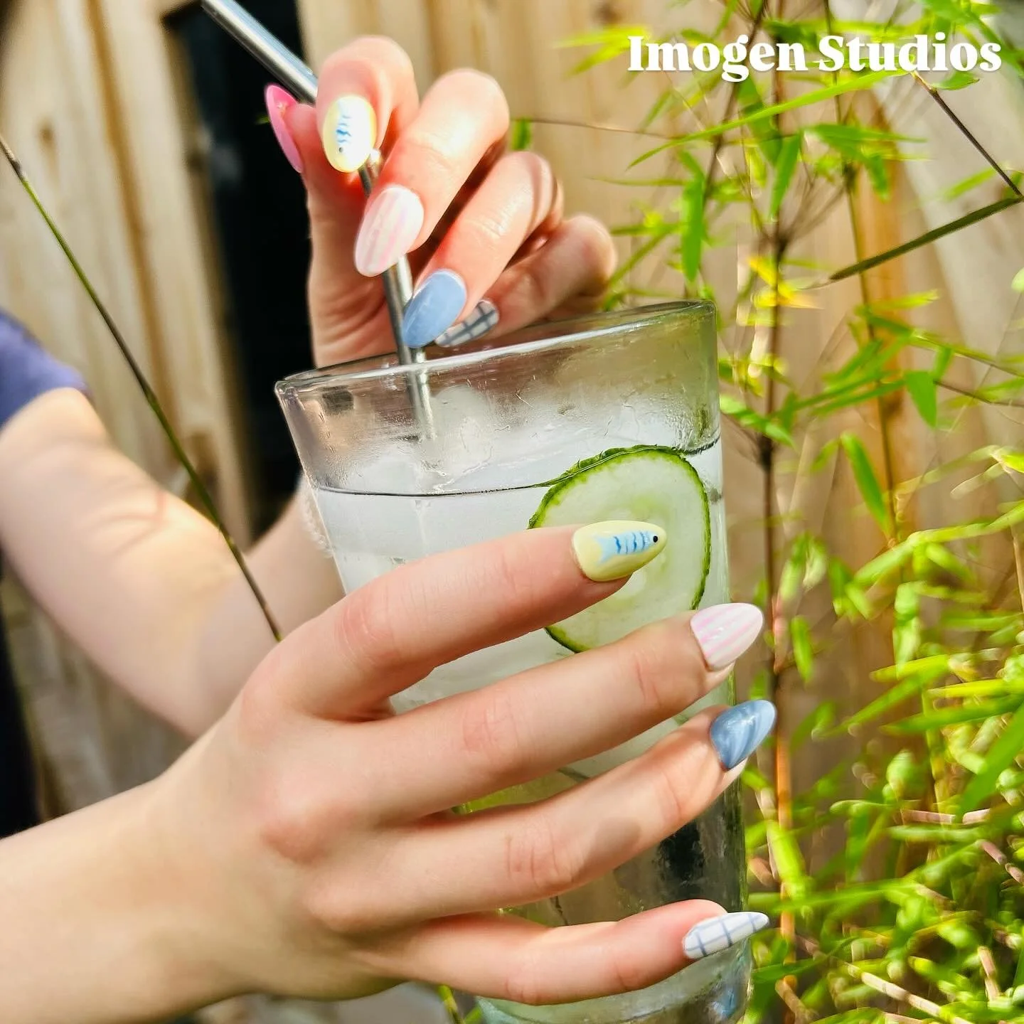 Nails are perfect for a hot sunny day!!! ☀️