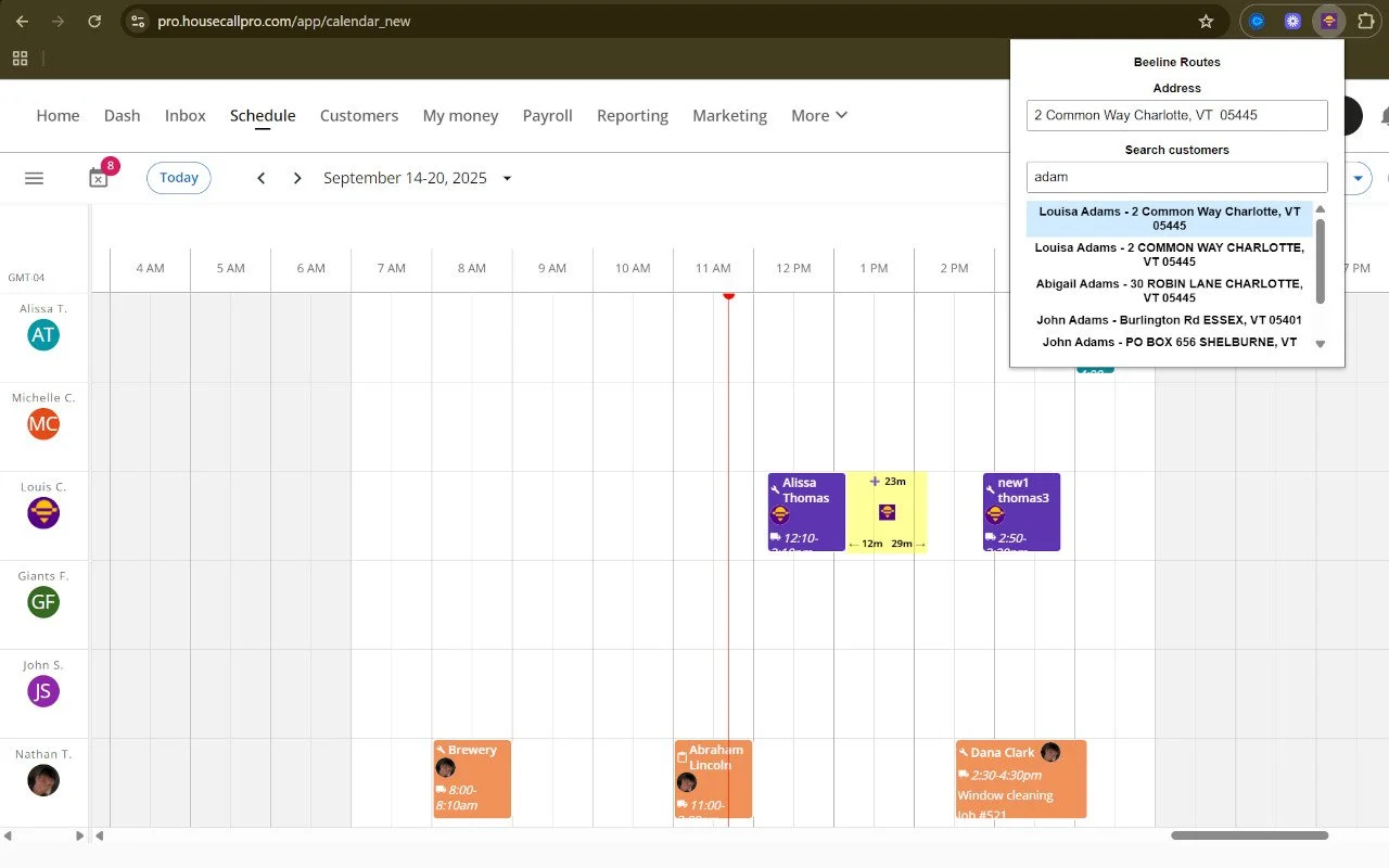 New in Beeline: the Chrome Extention