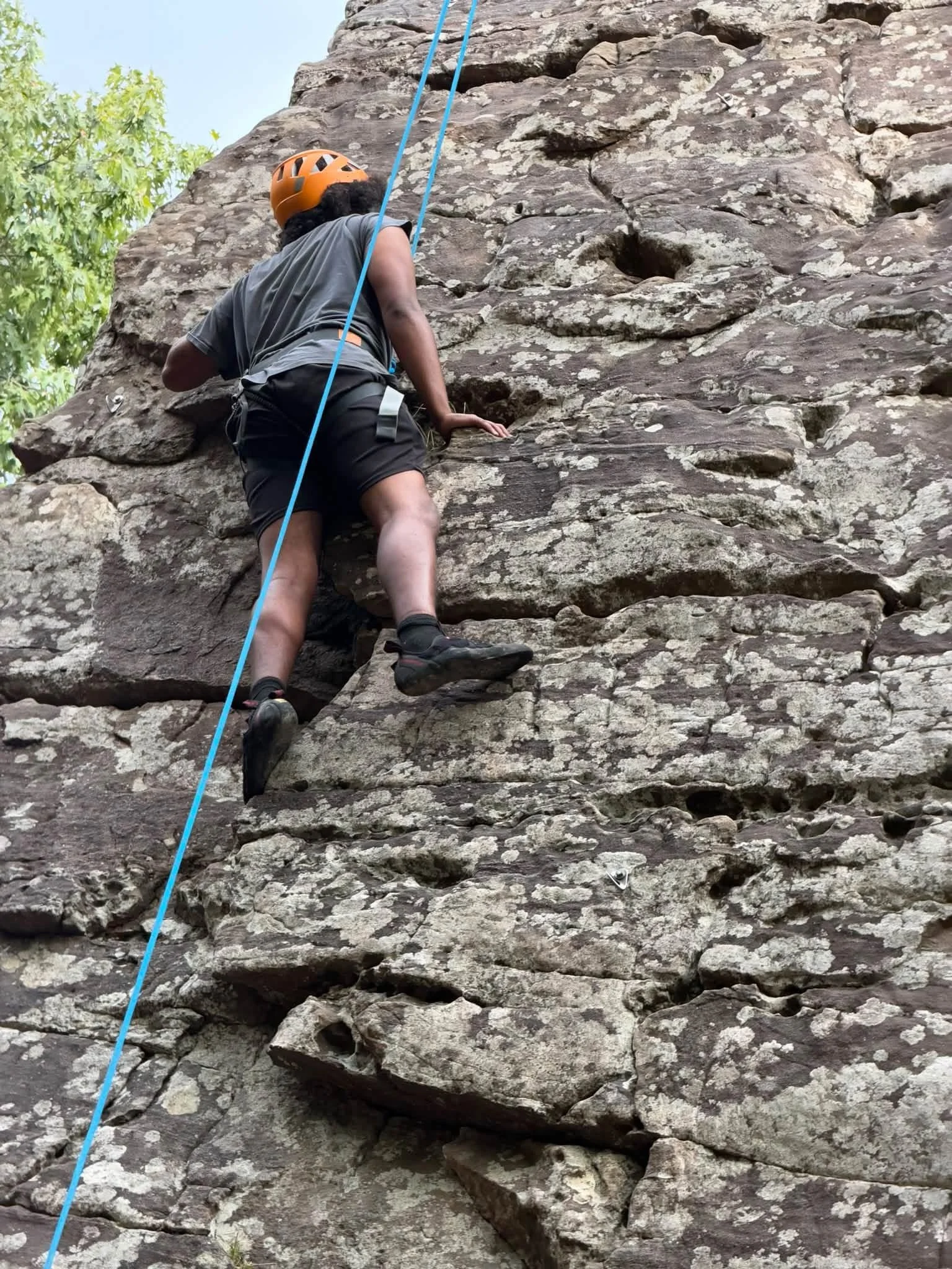 Student Rock Climbing