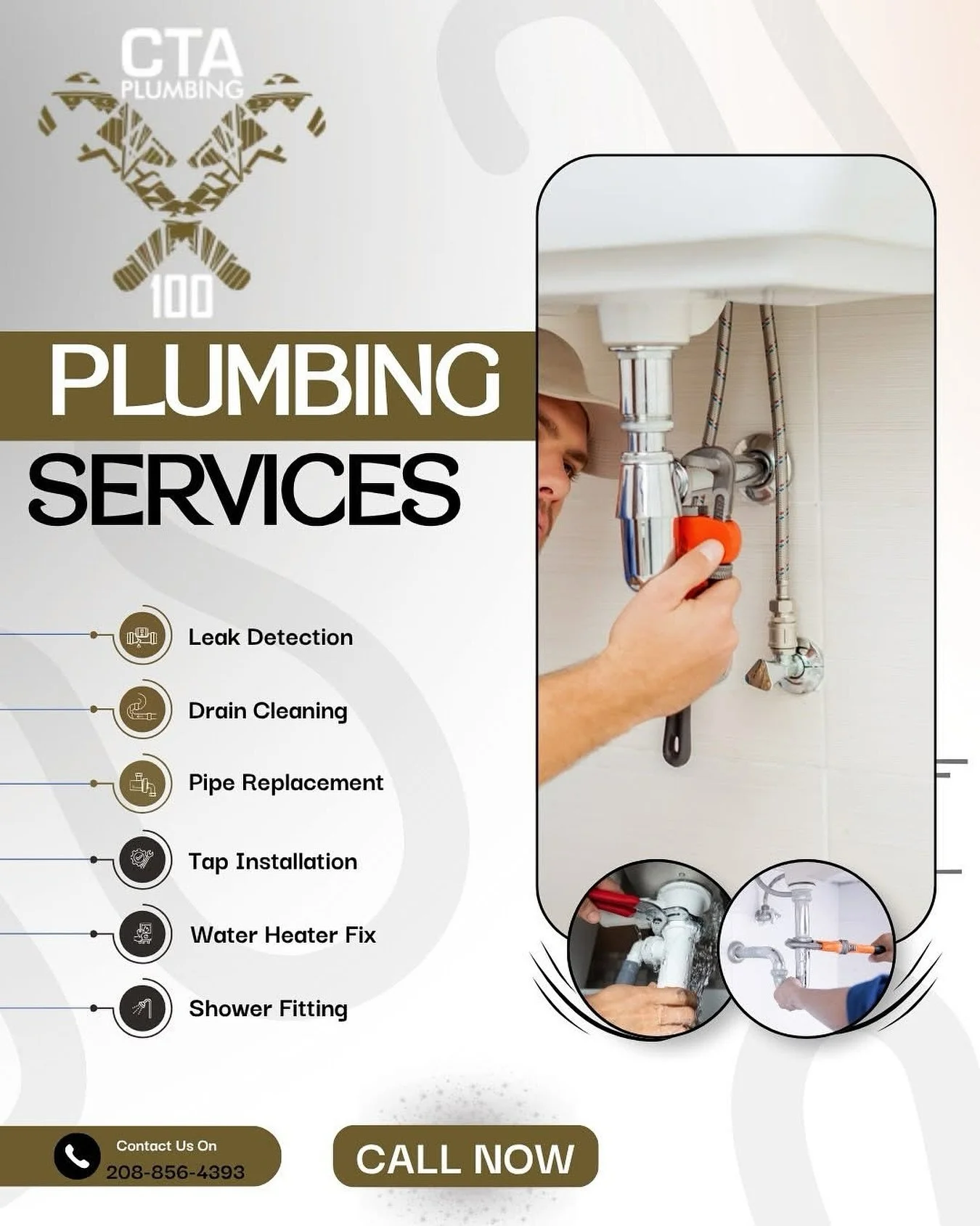Need reliable plumbing in Nampa? 🔧 CTA Plumbing delivers expert leak detection, drain cleaning, and full-service repairs , fast, affordable, and built to last. Visit CTA Plumbing Nampa
 to schedule your service today!

Ctaplumbing100.com