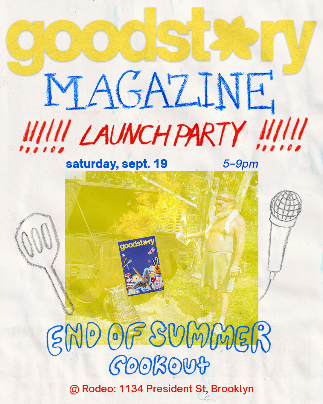 goodstory magazine launch party ticket