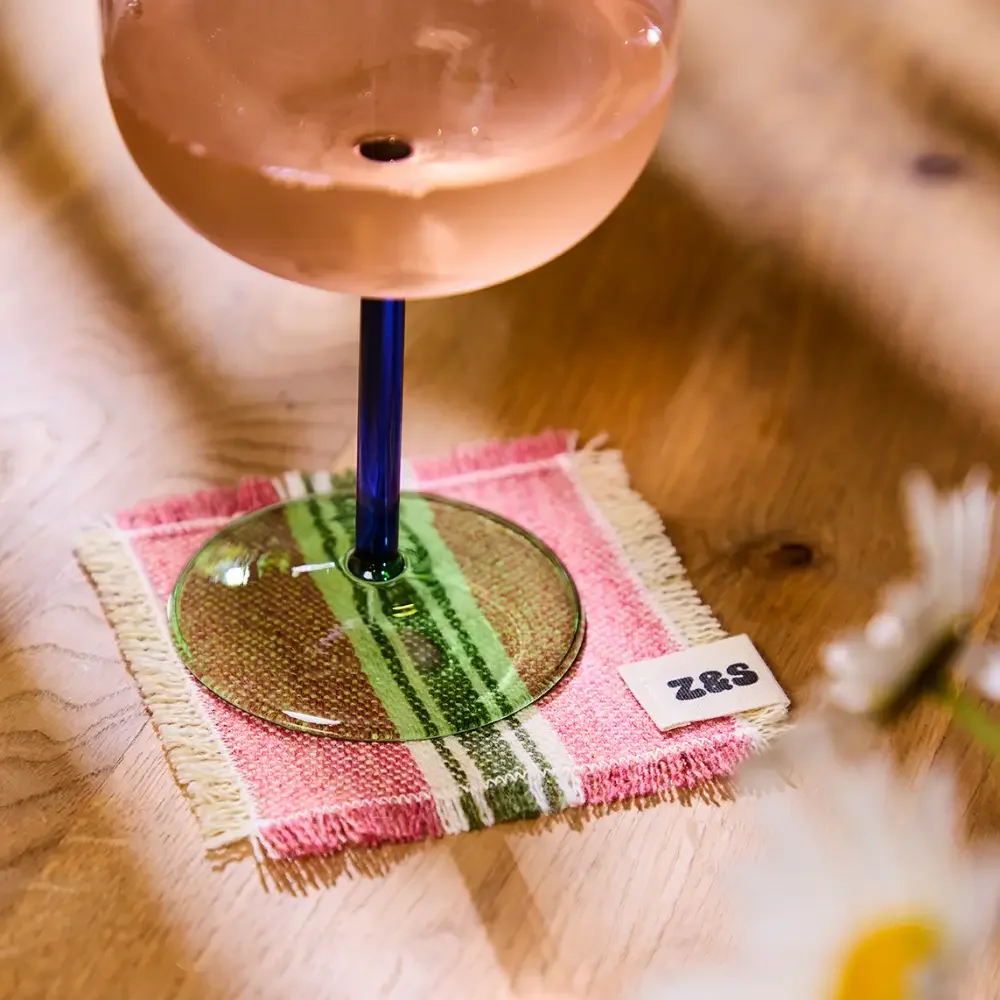 Coasters - Pink Sherbet