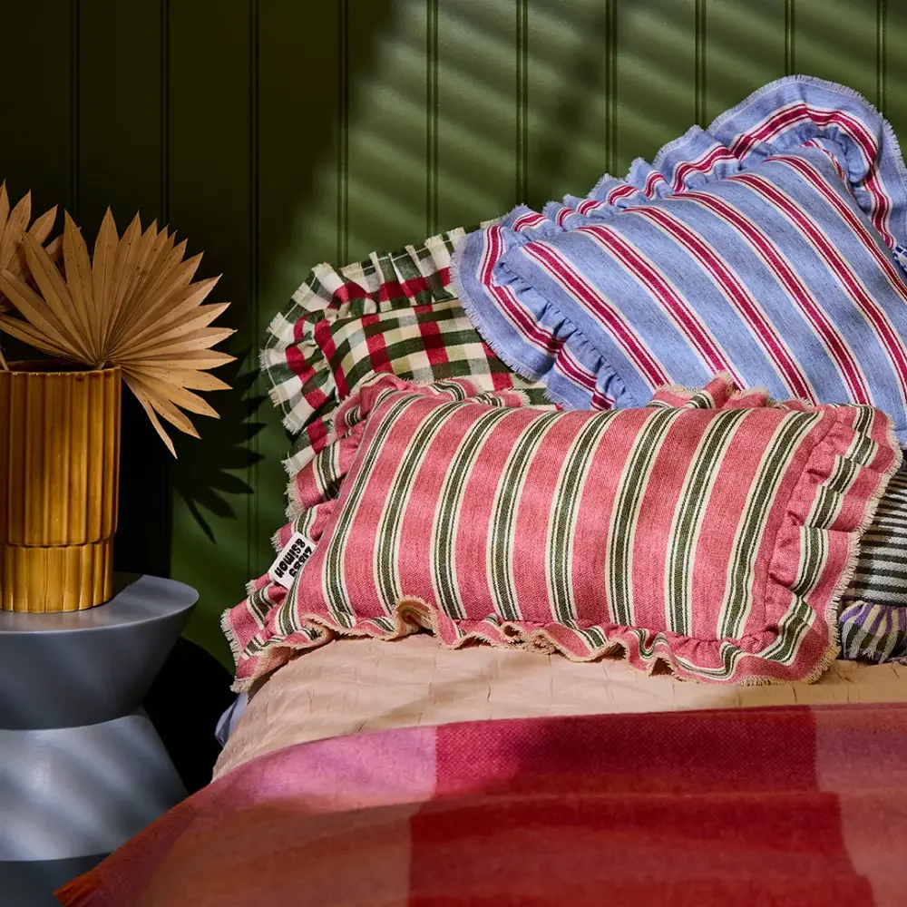 Cushion Cover - Blue Raspberry