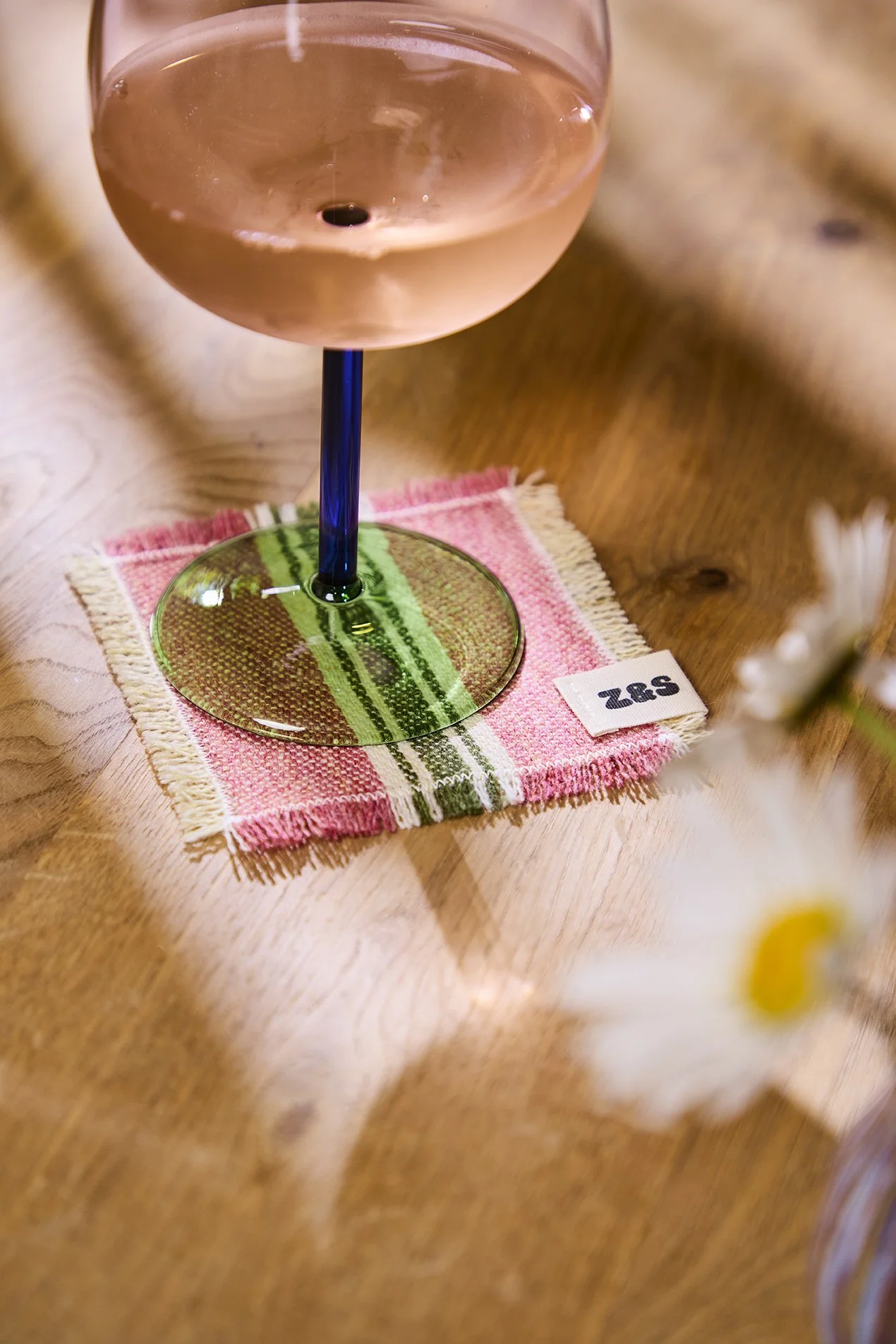 Coasters - Pink Sherbet