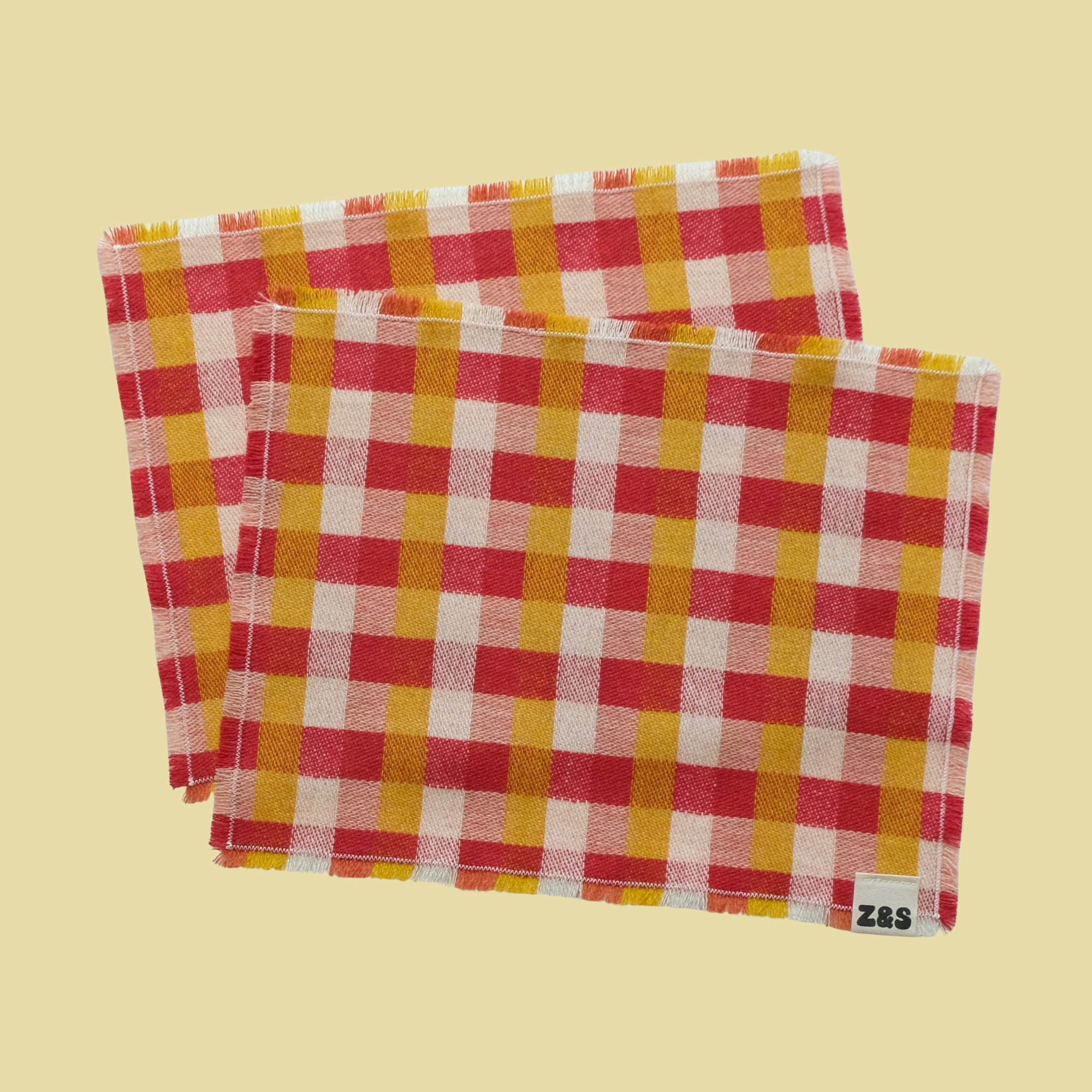 Placemats - Rhubarb & Custard