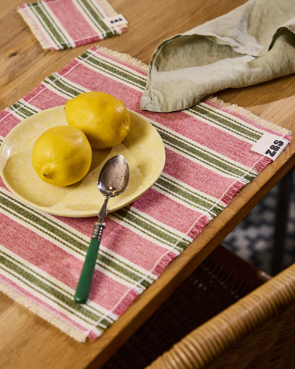 Placemats - Pink Sherbet