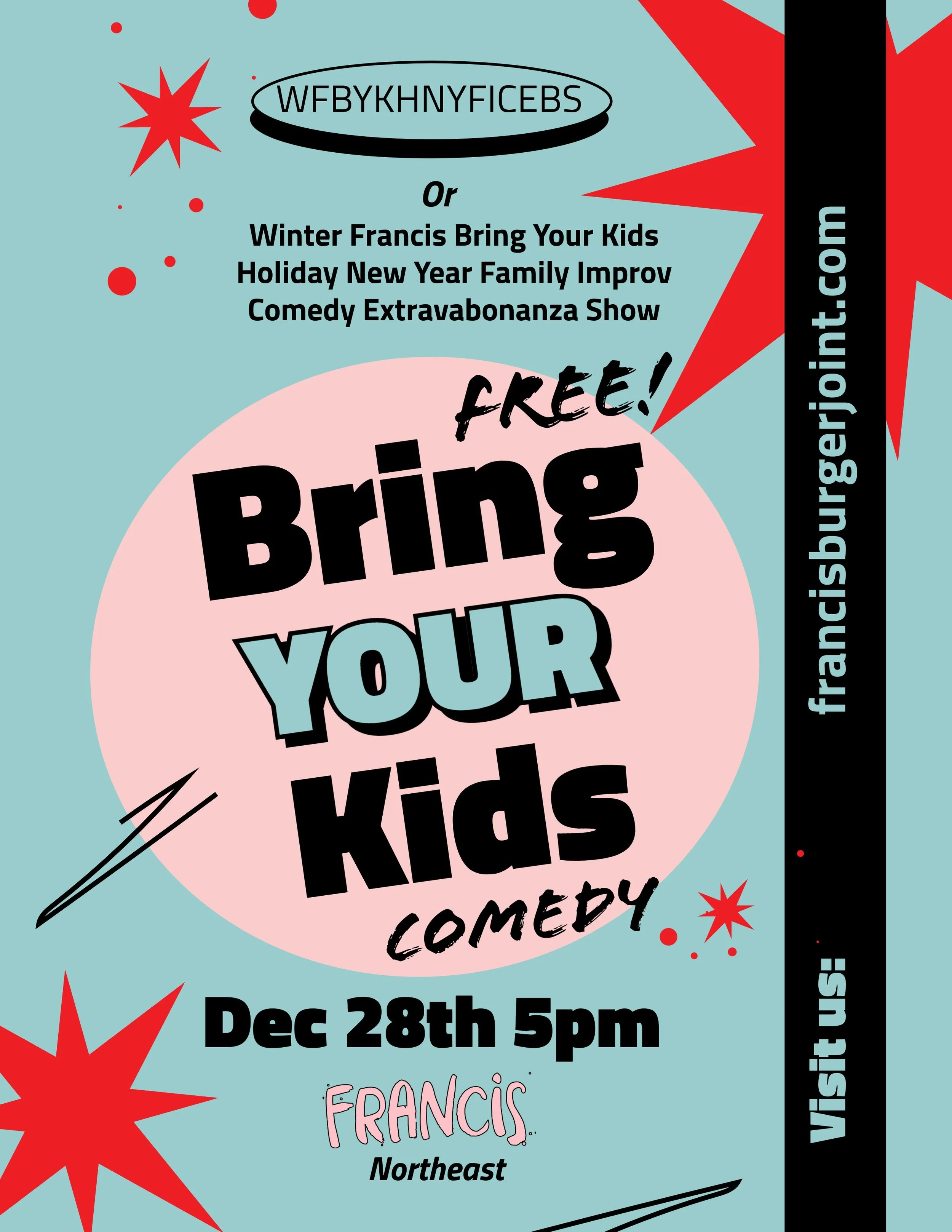 Bring Your Kids Comedy 