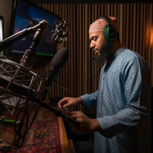 islamic audiobook producer, correct arabic pronunciation
