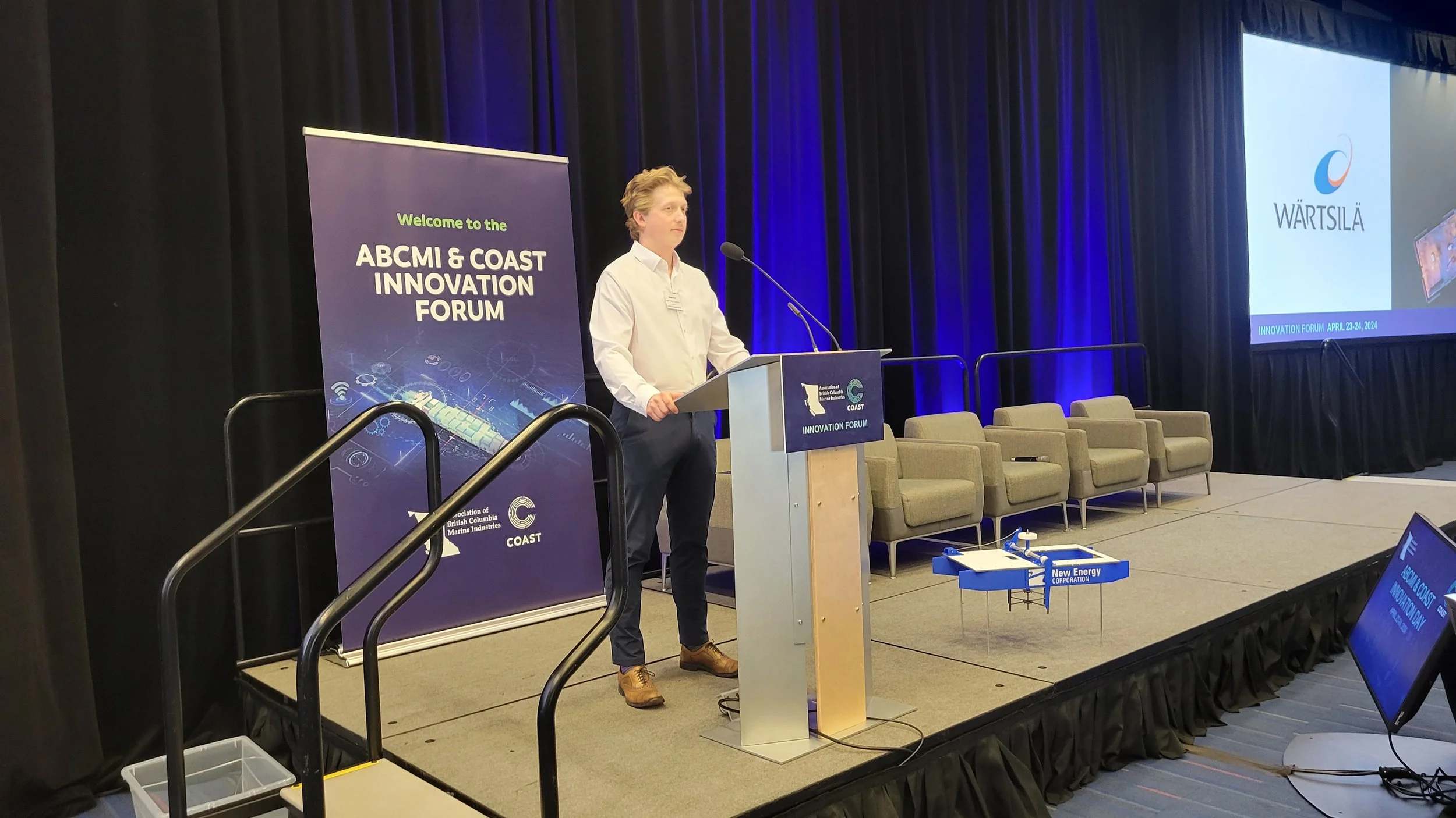 New Energy Speaks at ABCMI & COAST Innovation Forum