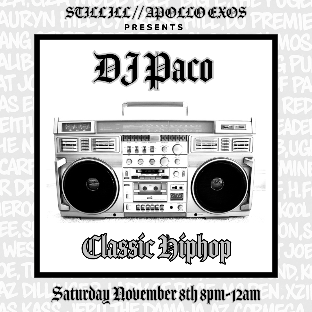 DJ Paco at Apollo Exos