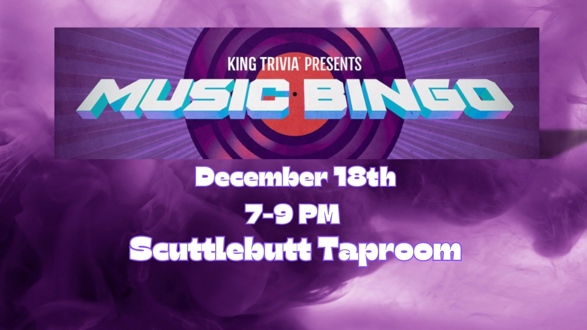 Music Bingo at The Scuttlebutt Taproom