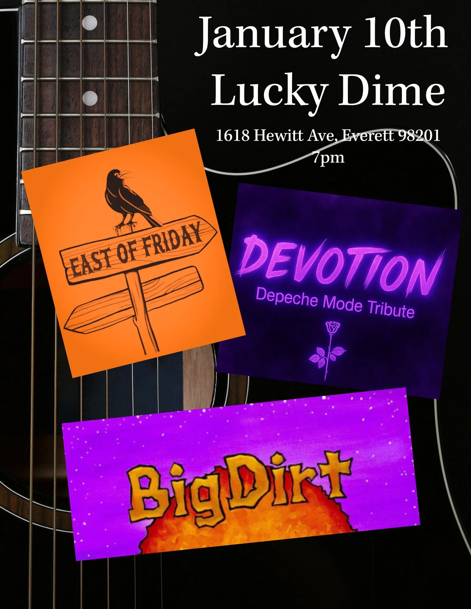 East of Friday + Devotion: Depeche Mode Tribute at Lucky Dime
