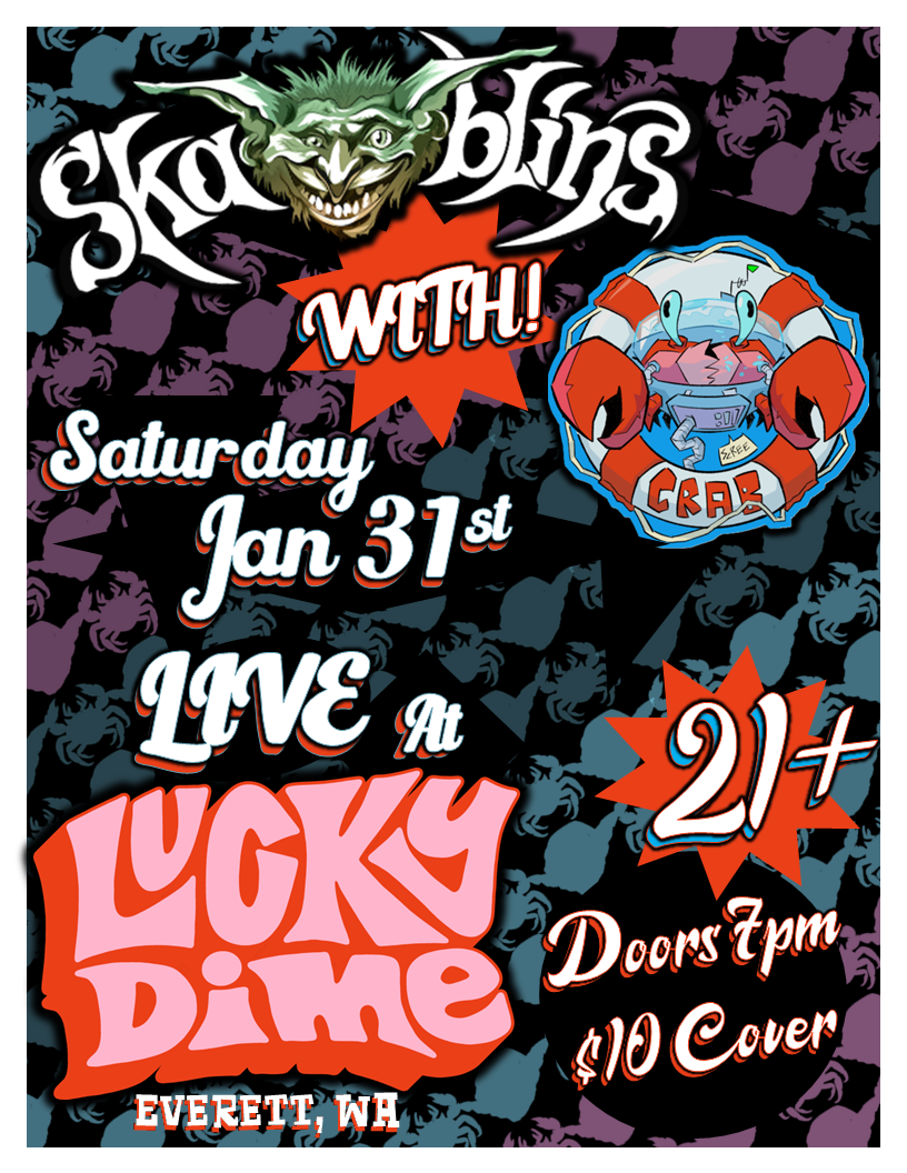 Skablins / Crab Live at Lucky Dime