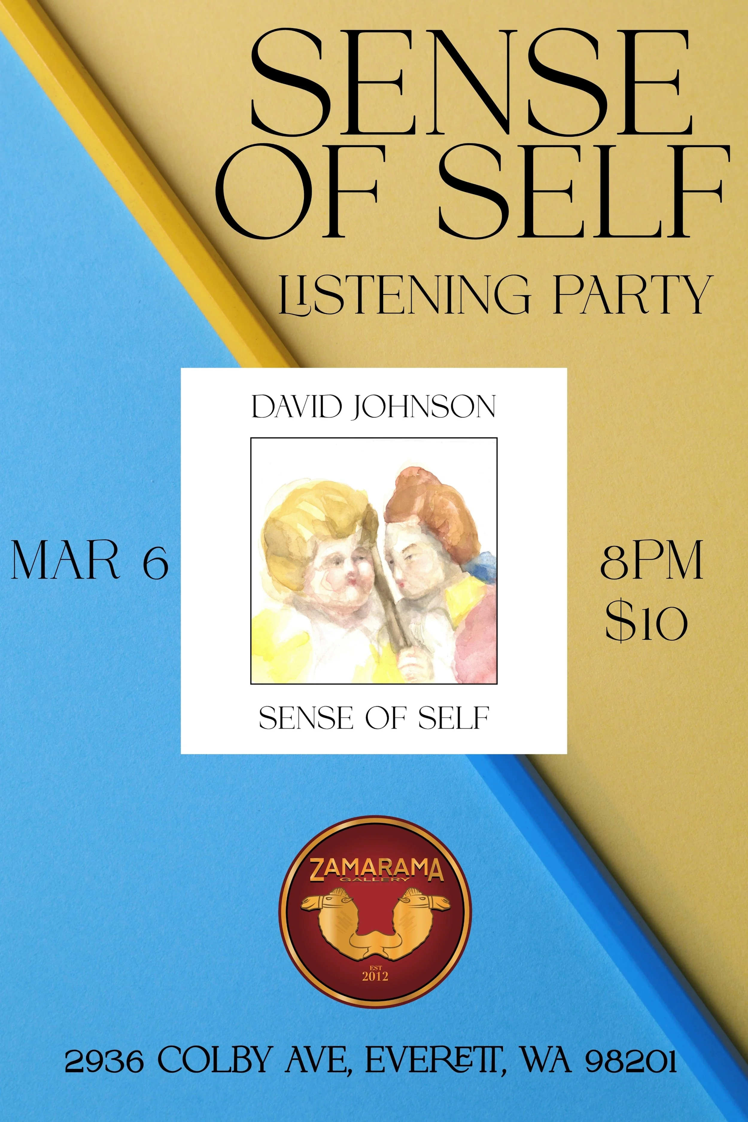 FIRST FRIDAYS: Sense of Self Vinyl Listening Party