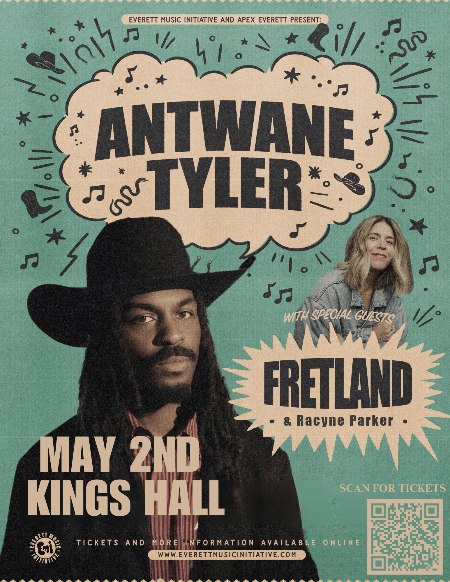 Antwane Tyler / Fretland / Racyne Parker LIVE
