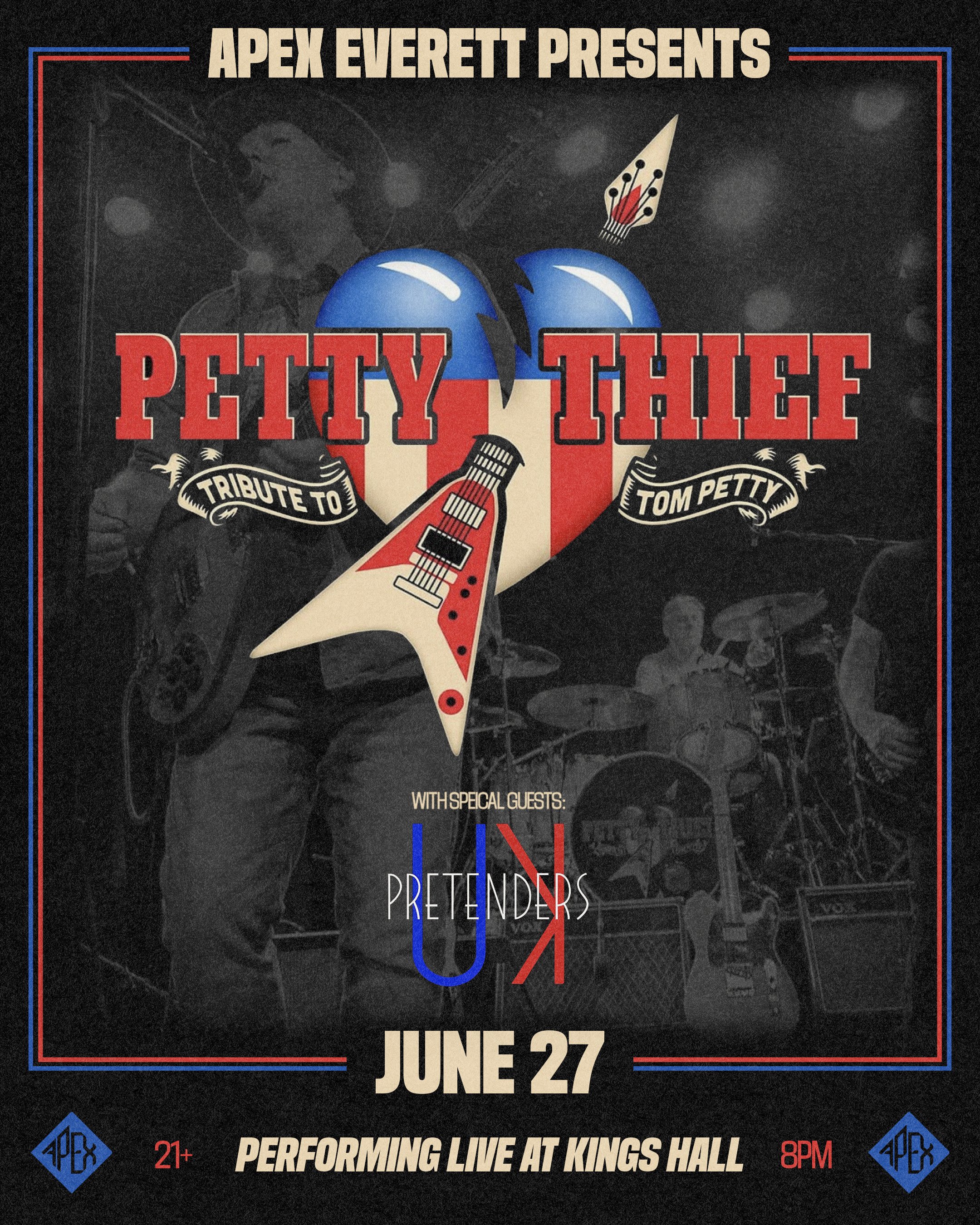 Petty Thief w/Pretenders UK Live at Kings Hall