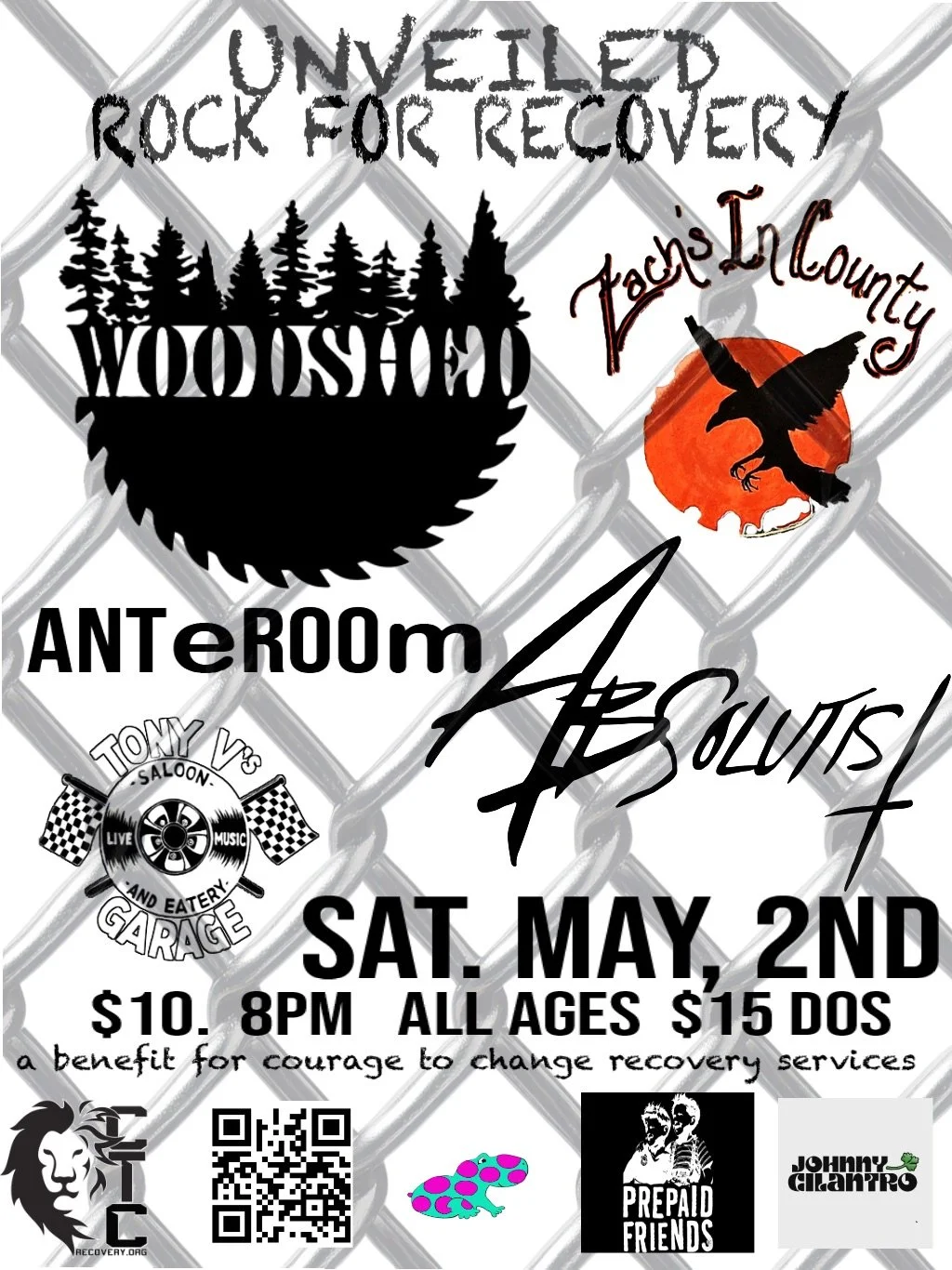 A Rock Show For Change at Tony V's