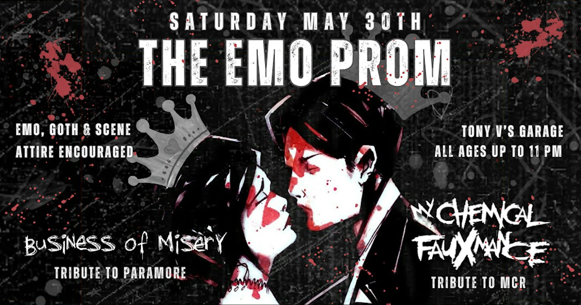The Emo Prom at Tony V's