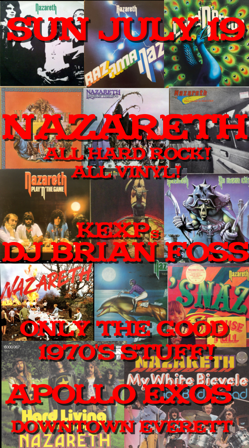 Nazareth night at Apollo Exos Records