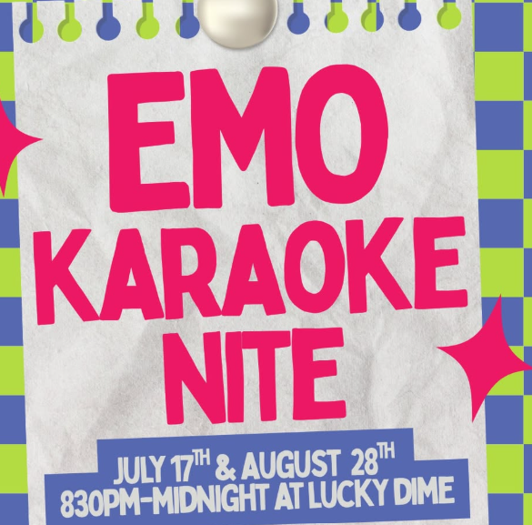 Emo Karaoke Night at Lucky Dime