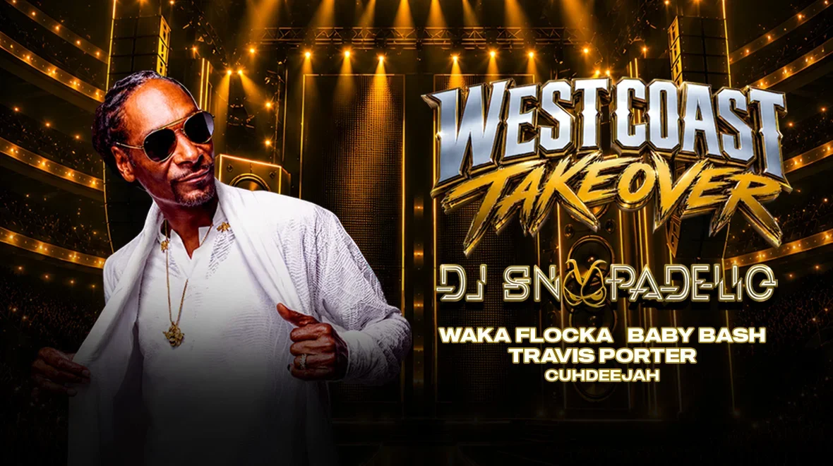 Snoop Dogg (DJ Snoopadelic) at Angel of the Winds Arena