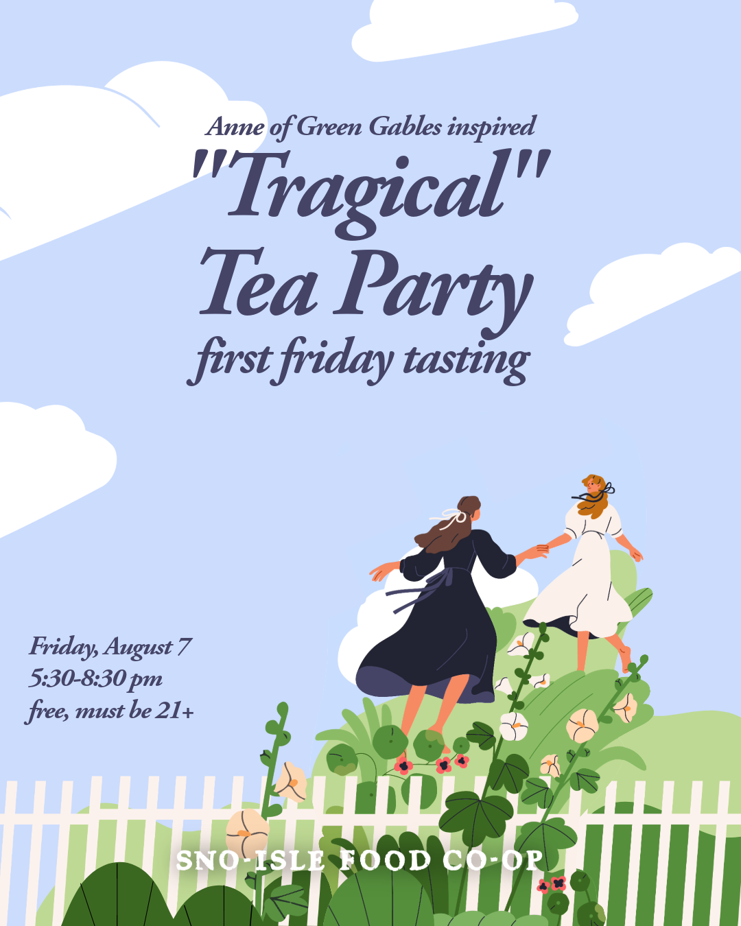 First Friday Tasting: "Tragical" Tea Party at Sno-Isle Food Co-Op
