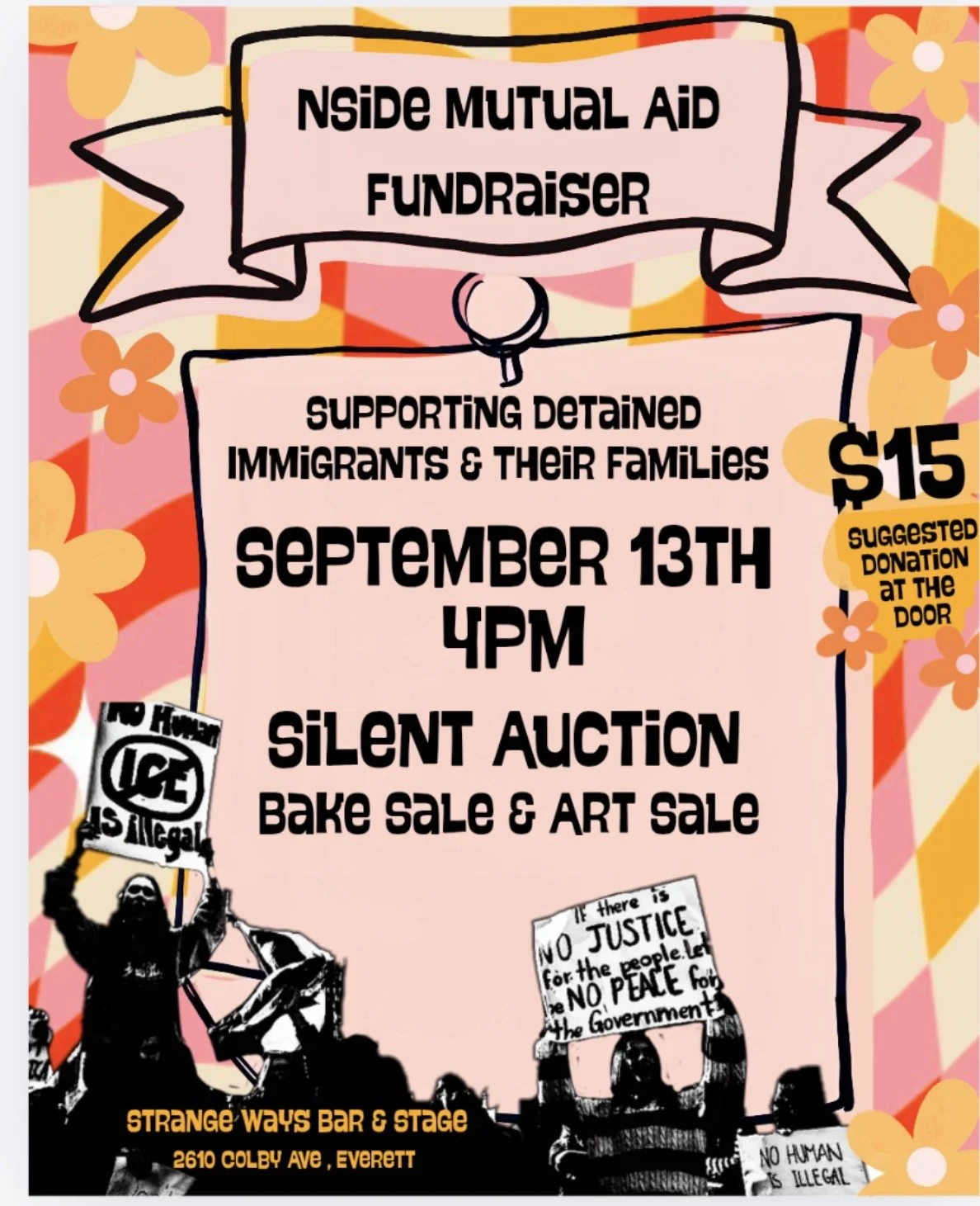 Mutual Aid Fundraiser at Strangeways