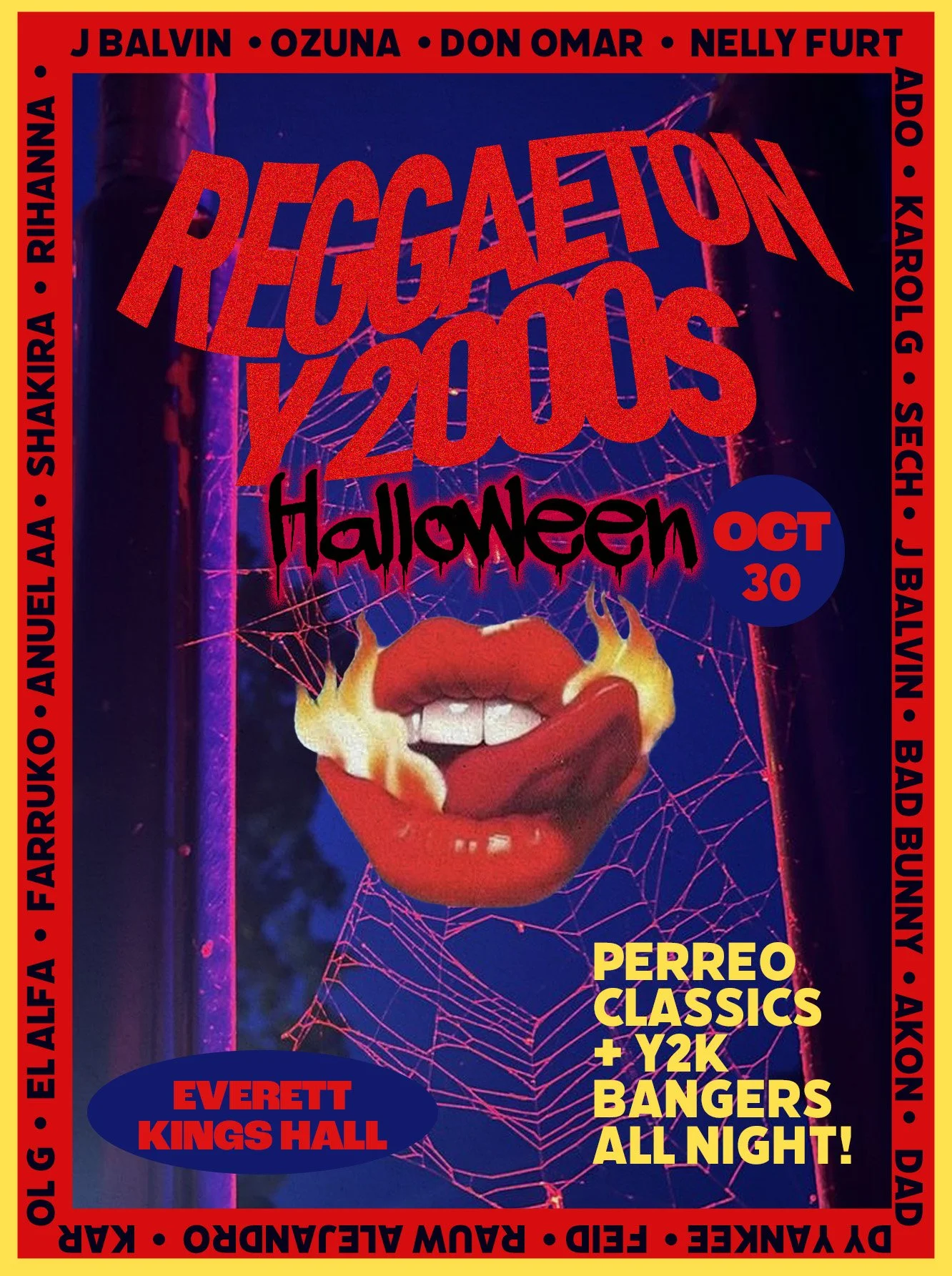 REGGAETON Y 2000s HALLOWEEN