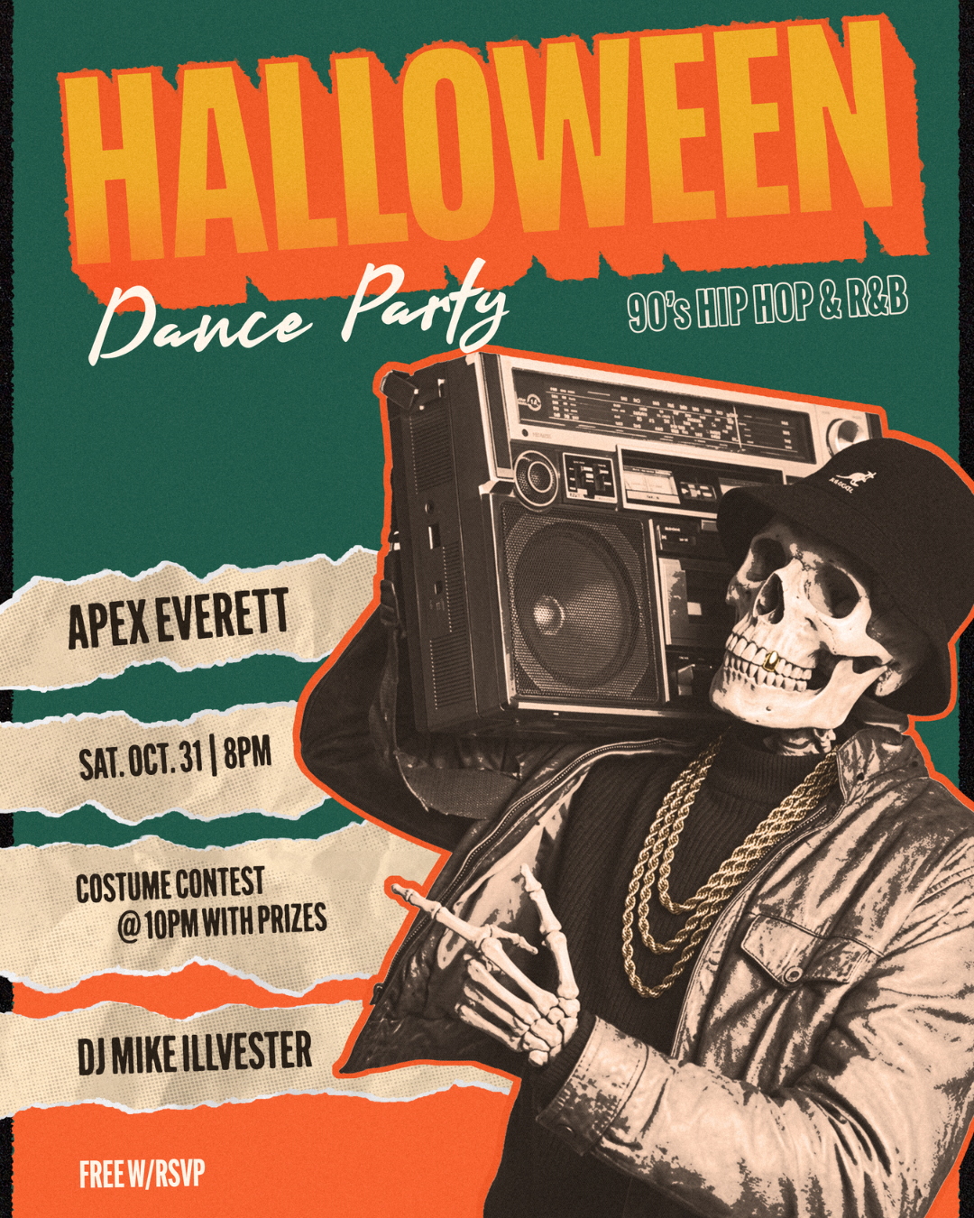 Halloween Dance Party - 90's R&B & Hip Hop