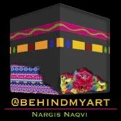 artist's previous logo for behind my art brand