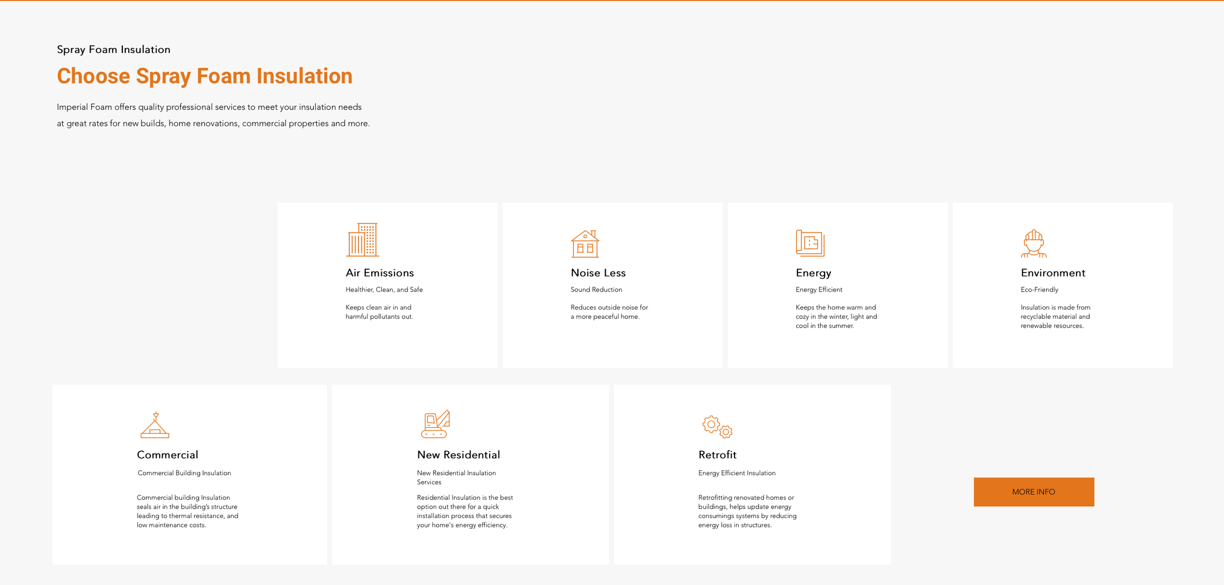 Website homepage explains why service should be chosen