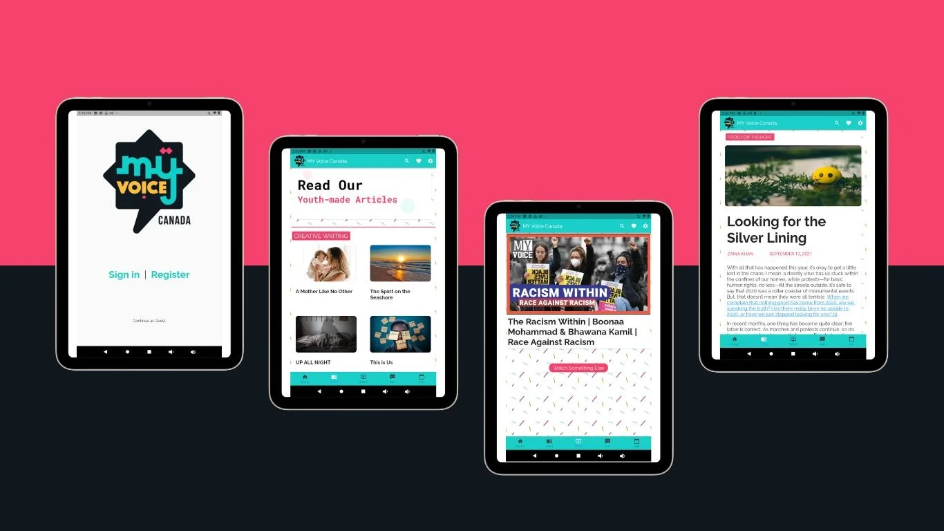 Nonprofit Youth App (Design)