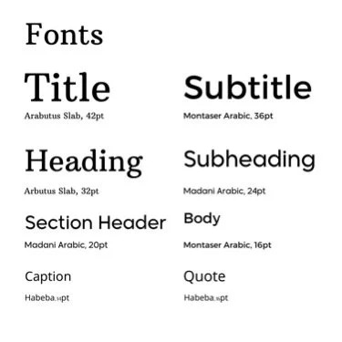 fonts used for logo