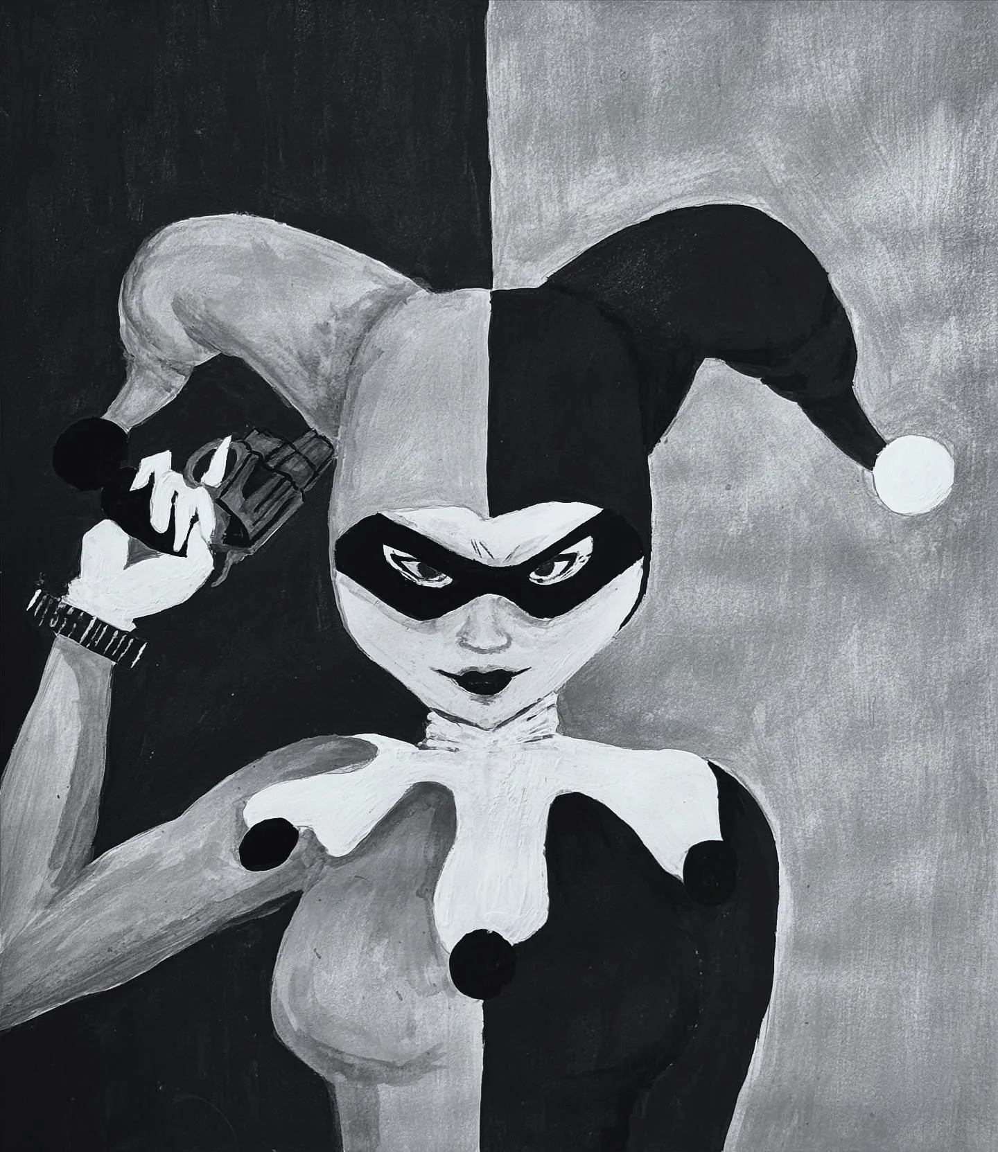 005: Harley Quinn
.
.
.
#art #artist #artwork #drawing #love #painting #artistsoninstagram #illustration #design #photooftheday #fashion #instagram #sketch #beautiful #artoftheday #fanart #picoftheday #draw #photo #contemporaryart #harleyquinn #dccom