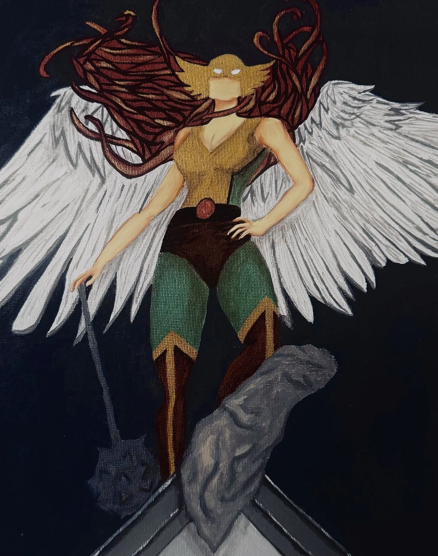 Wings of justice, heart of a warrior.
Hawkgirl soars through the skies with strength, honor, and unbreakable spirit. Ready to conquer any battle ahead. ⚔️🔥
#Hawkgirl #DCComics #JusticeLeague #WarriorSpirit #ComicBookArt #FanArtFriday #DCFanArt #Sky