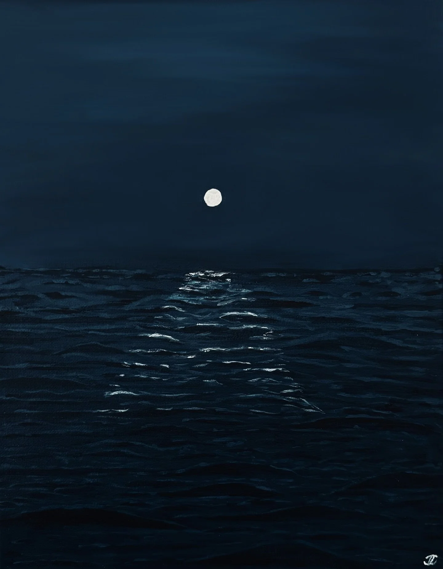 When the moon kisses the sea goodnight...
A quiet moment where sky meets water, and everything feels infinite. 🌊✨
#MoonsetMagic #OceanCalm #SeascapeArt #MoonlightVibes #TranquilWaters #NatureInArt #CelestialBeauty #DreamyLandscape #OceanLovers #Pea