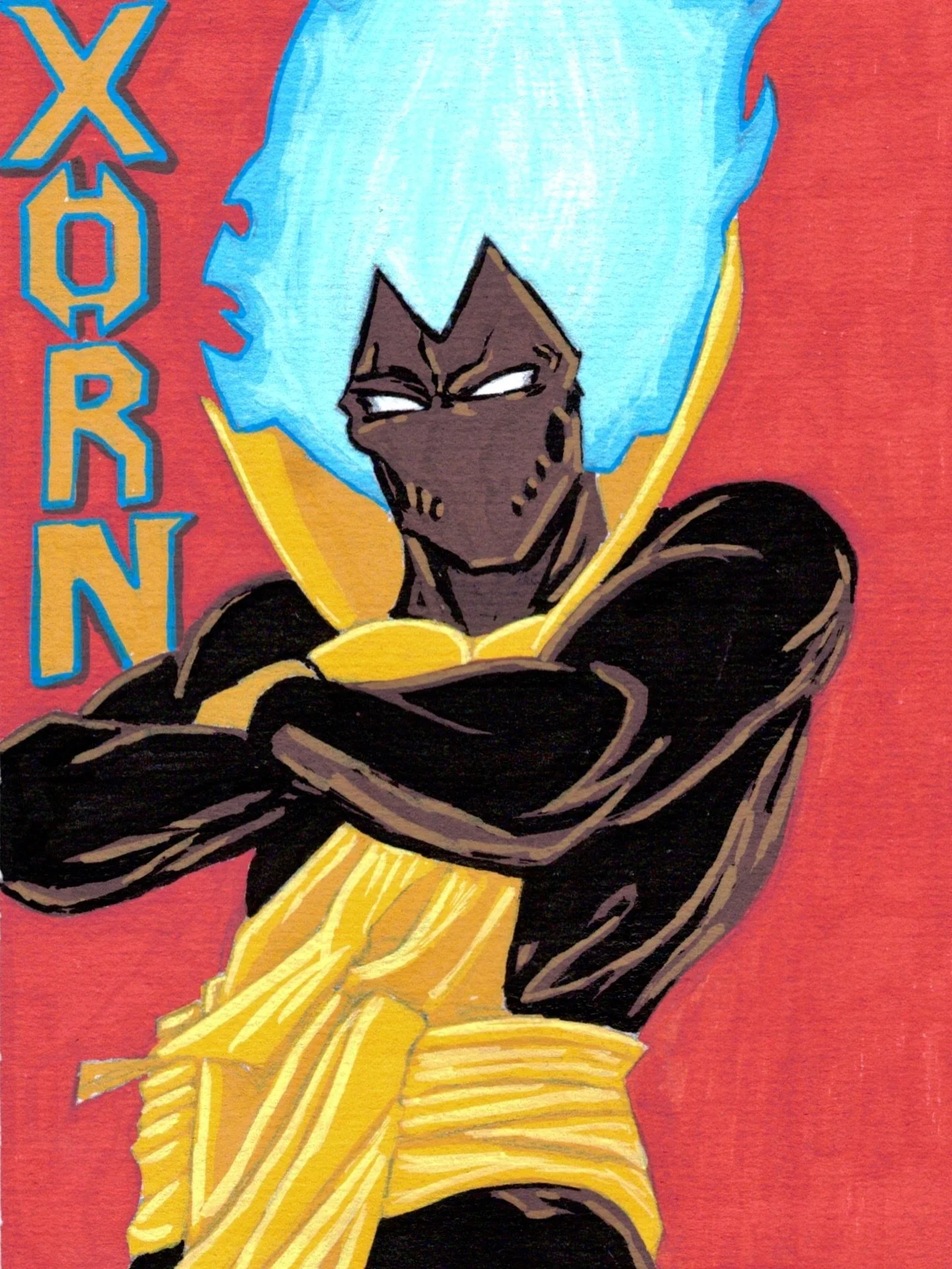 X is for Xorn &mdash; Mystery Beneath the Mask 🌌
 Xorn is a mutant shrouded in enigma, wielding magnetic powers and hidden depths that blur the line between hero and antihero. From energy manipulation to secrets that shift reality, he proves that ap