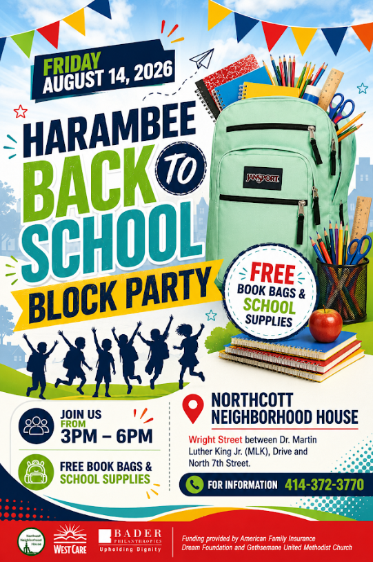 HARAMBEE BACK TO SCHOOL BLOCK PARTY
