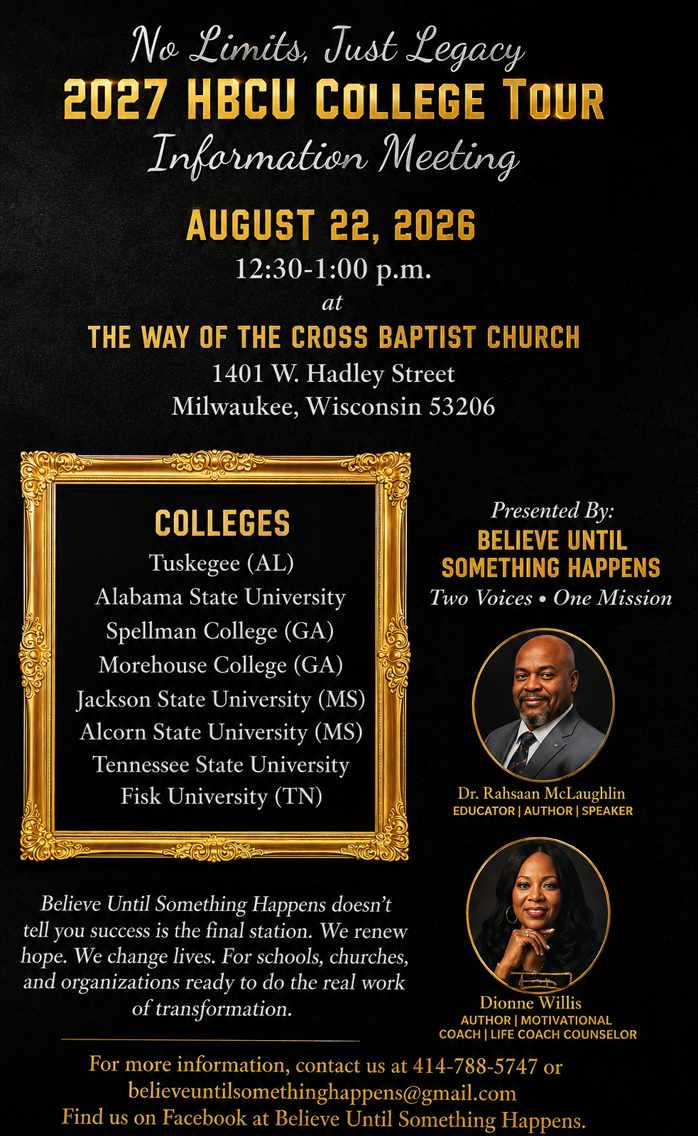 2027 HBCU COLLEGE TOUR