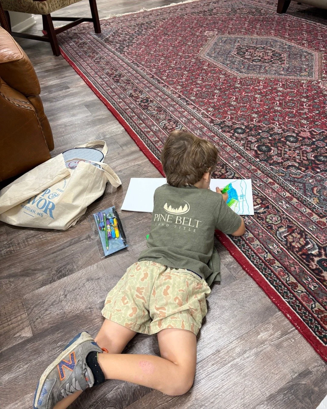 No babysitter on closing day? No problem. We welcome kids at the closing table and even have little Pine Belt shirts just for them! #PineBeltLandTitle