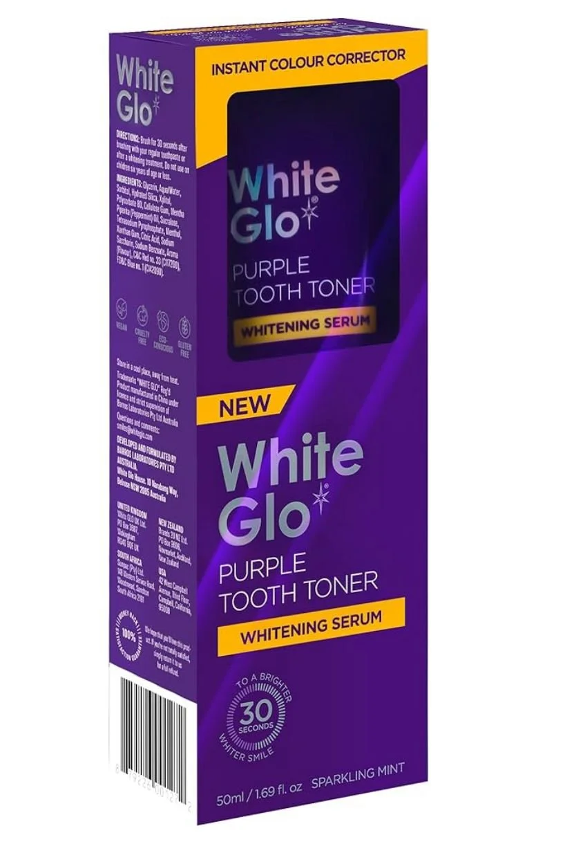 Purple Toner Teeth Brightening Toothpaste