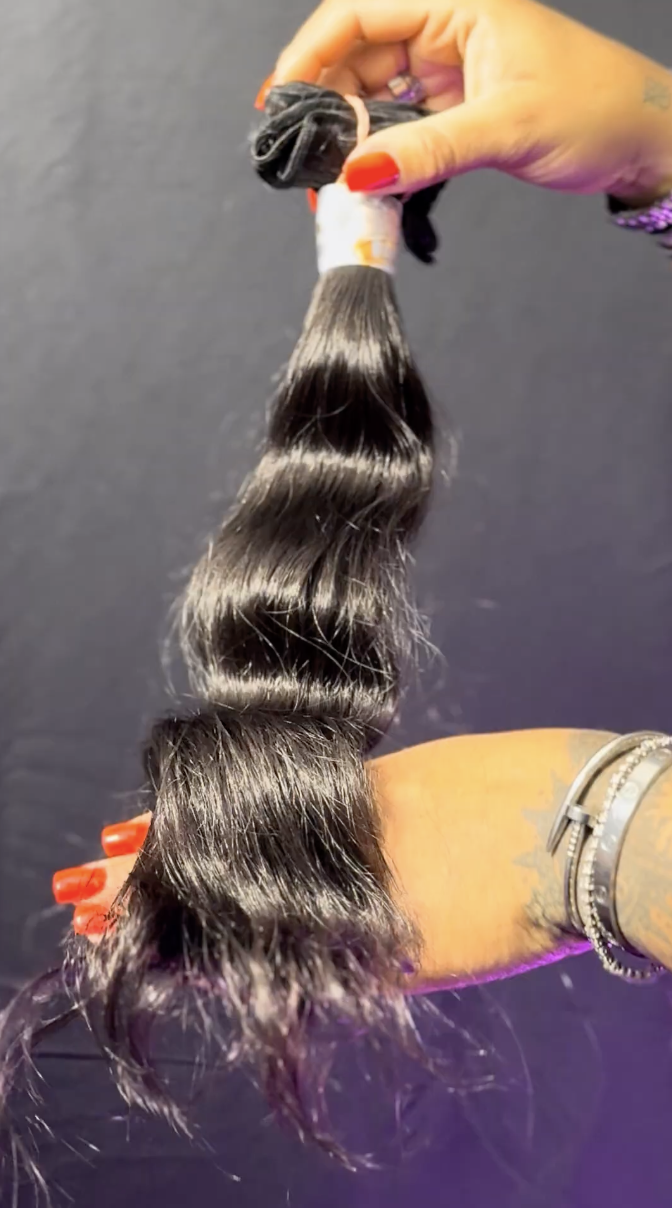 Raw Virgin Peruvian Hair Bundles | The RL Aesthetic