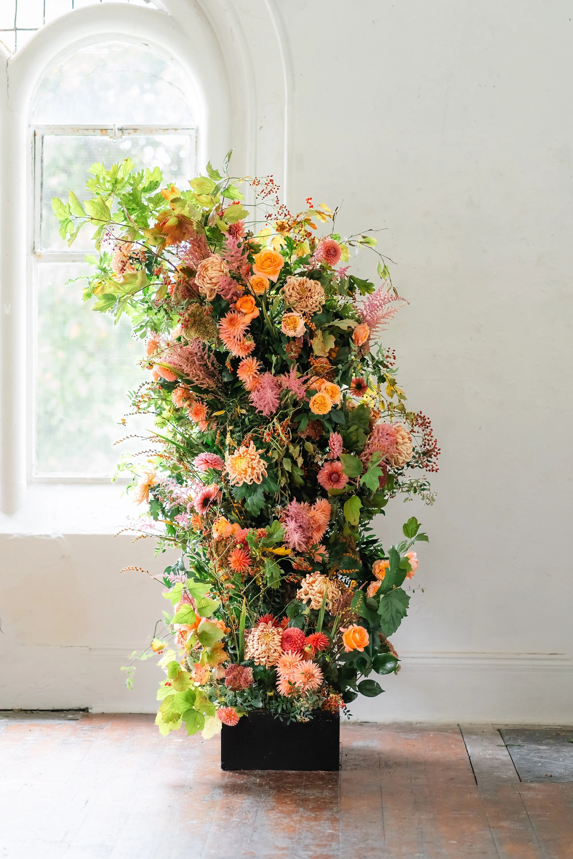 Right side of Flower Arch