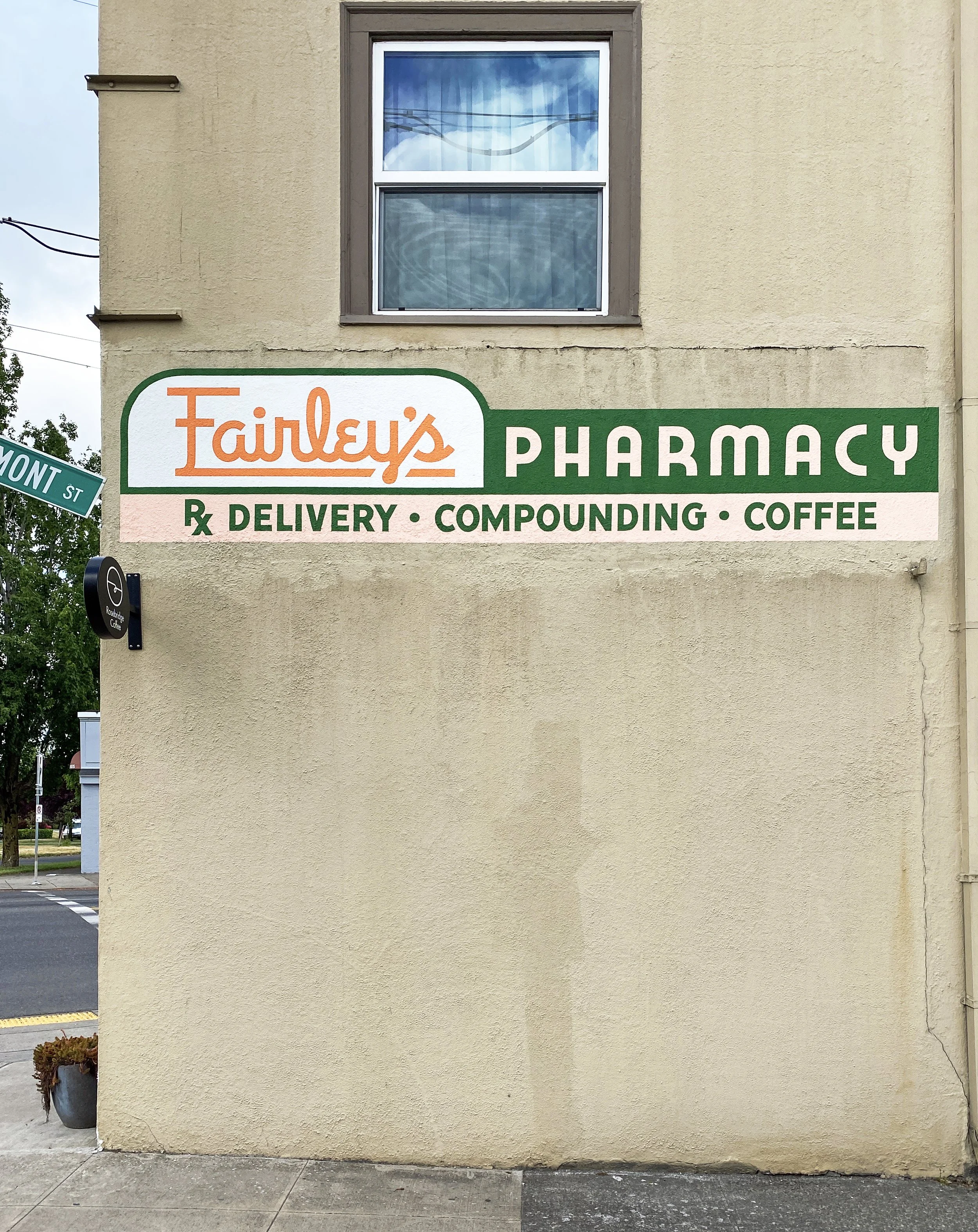 Sideof Fairley's Pharmacy storefront