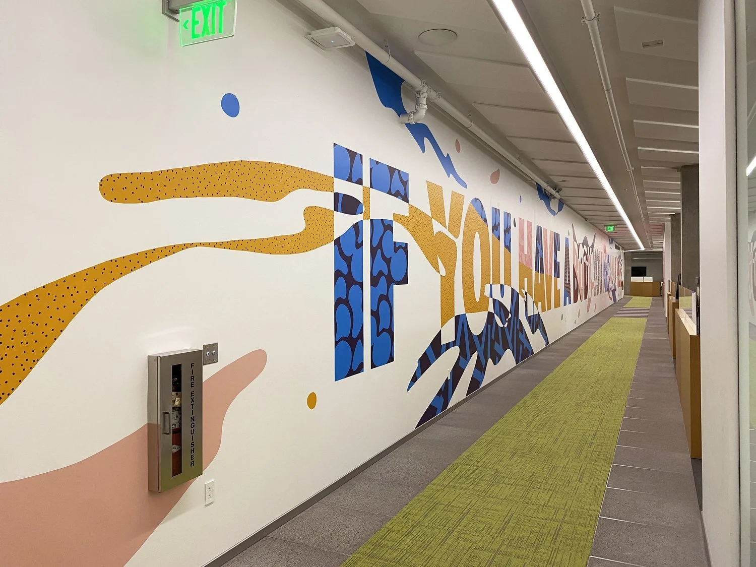 Nike HQ Mural at Sebastian Coe Building