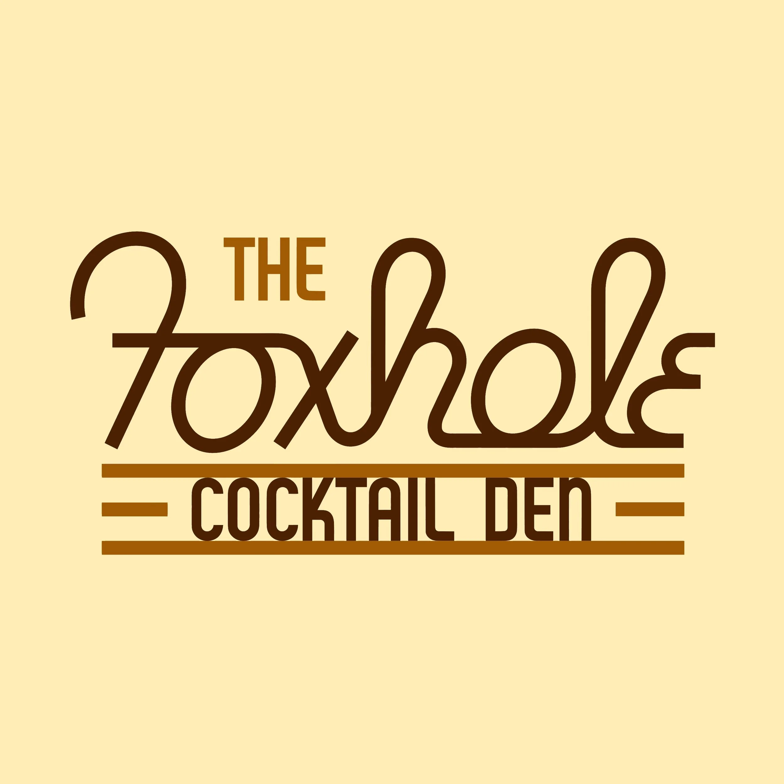 The Foxhole text logo version 1