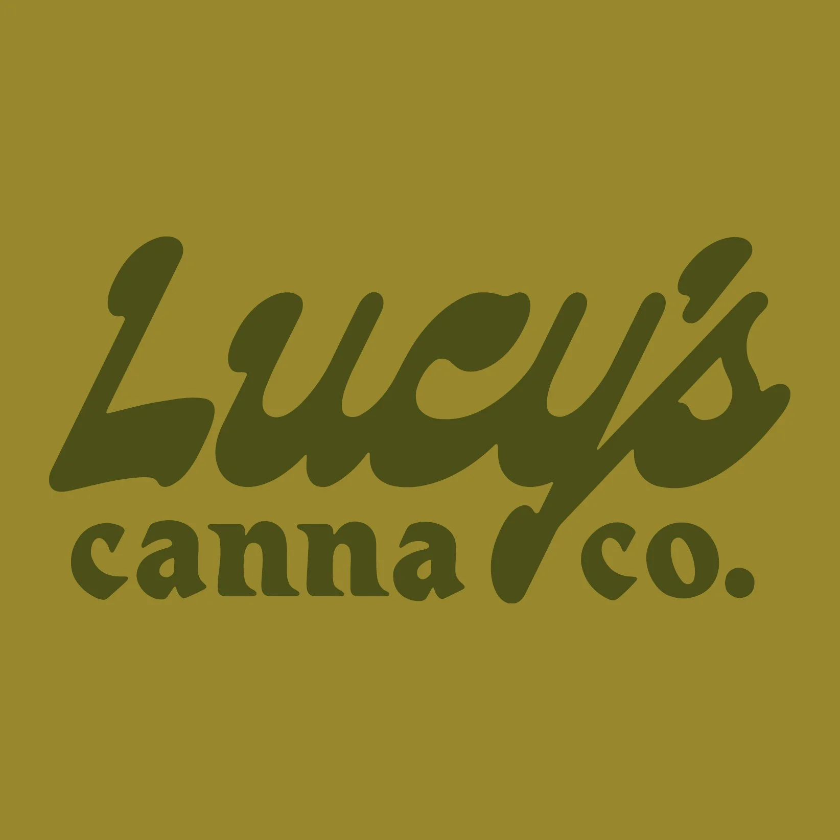 Lucy's Canna Co text logo
